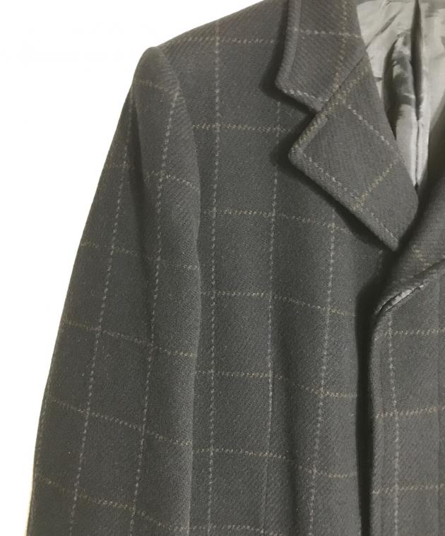 中古・古着通販】HERMES (エルメス) カシミヤ混チェスターコート