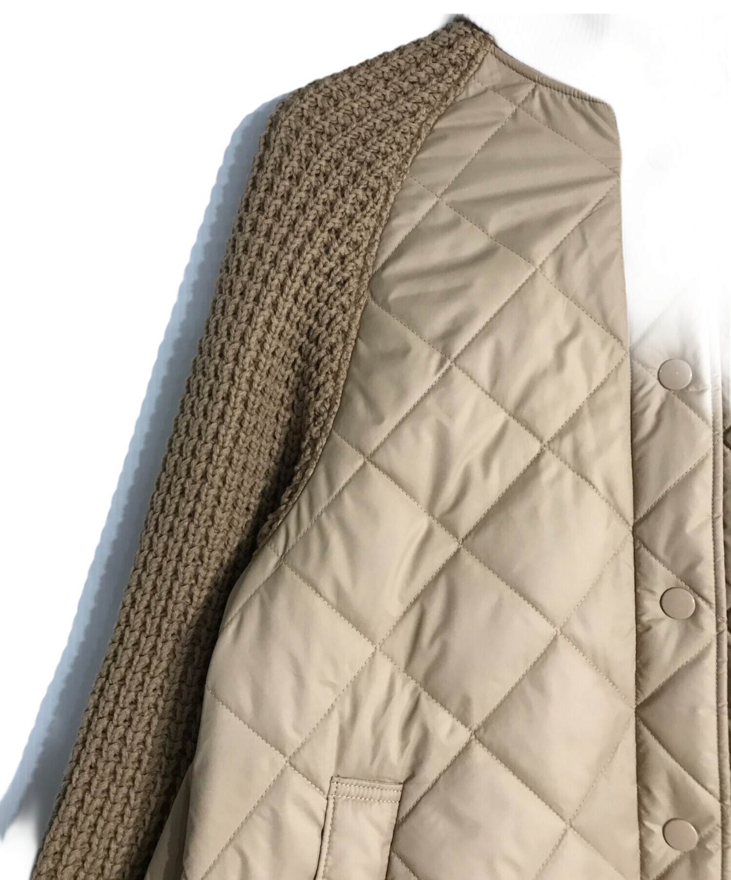 中古・古着通販】HERENCIA (ヘレンチア) キルティング ニット