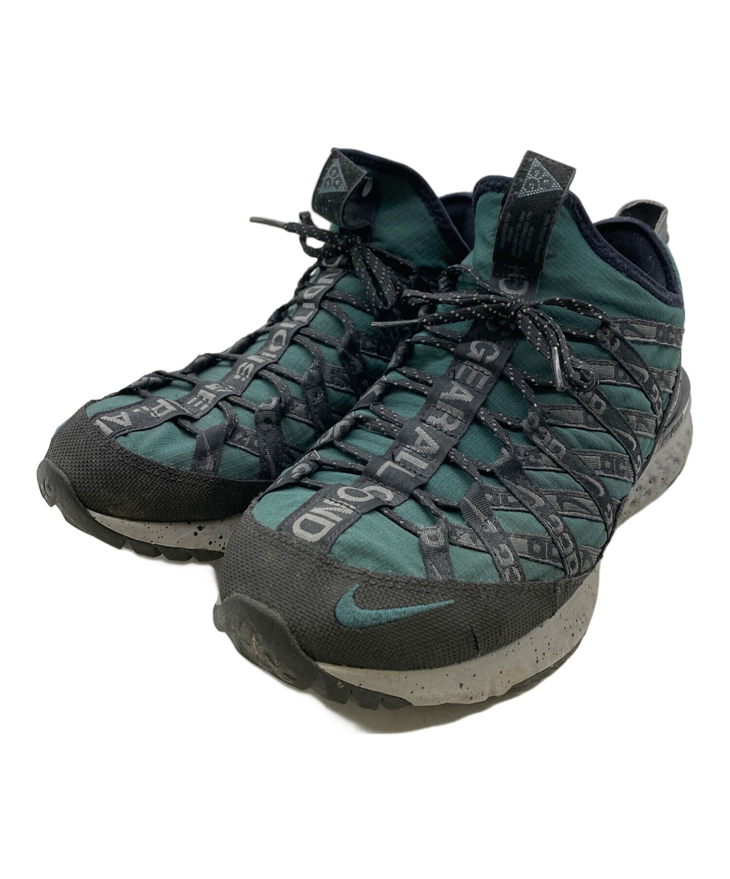 Nike ACG(ナイキ エージーシー)リアクトテラゴービースニーカー 緑 中古・古着通販】NIKE ACG (ナイキエージーシー) REACT TERRA GOBE