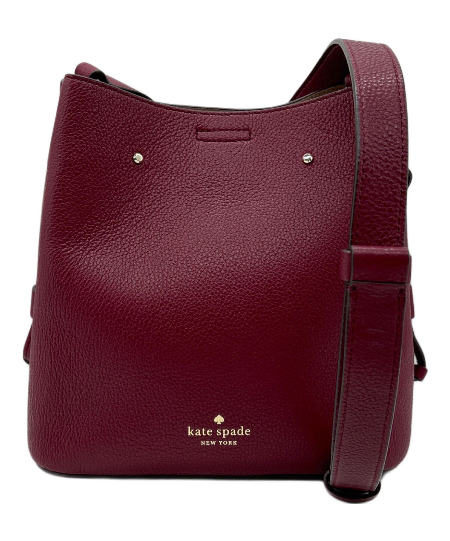 中古・古着通販】Kate Spade (ケイトスペード) 巾着ショルダーバッグ 