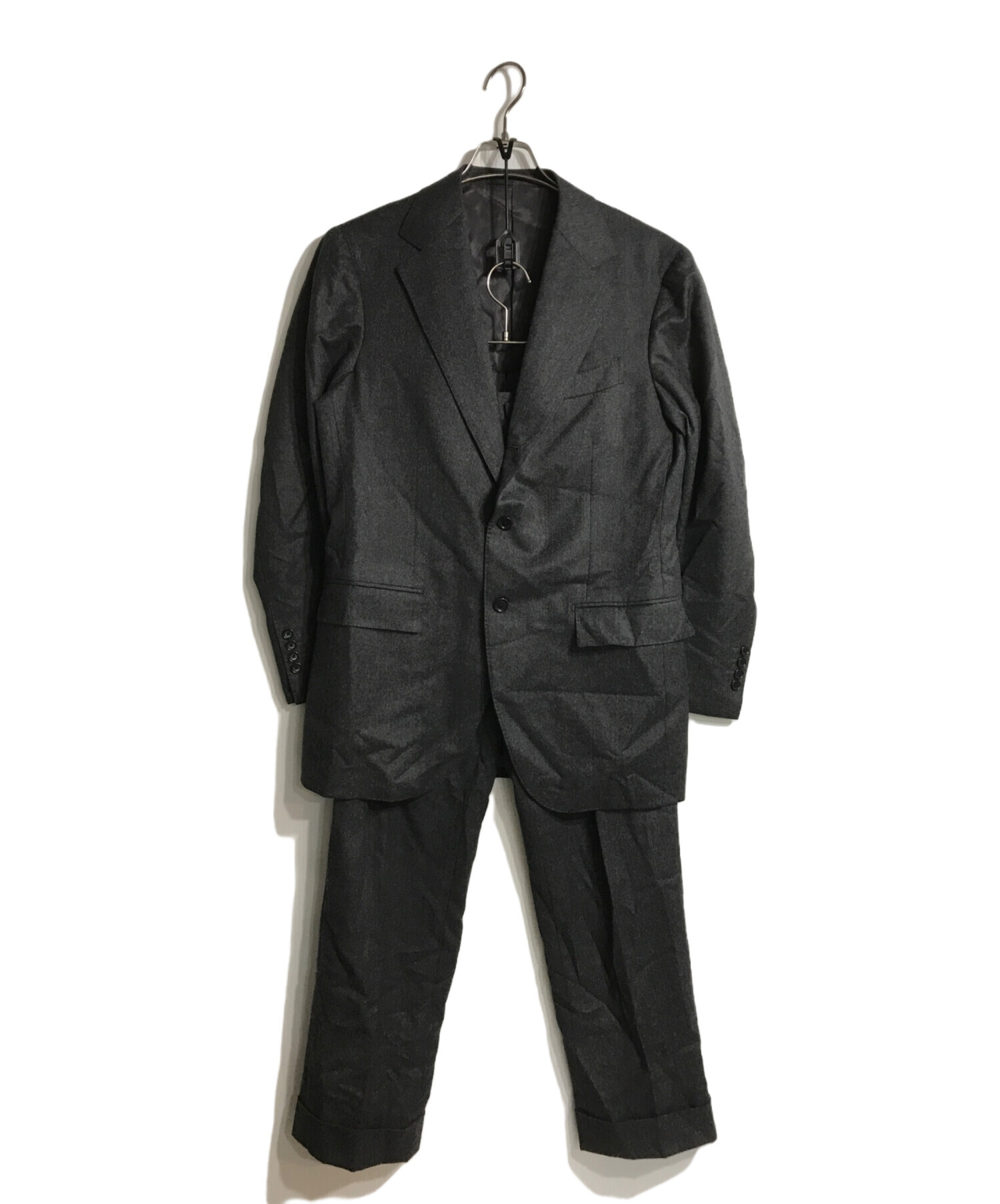BEAMS F CANONICO スーツ チャコールグレー 48 【公式通販】