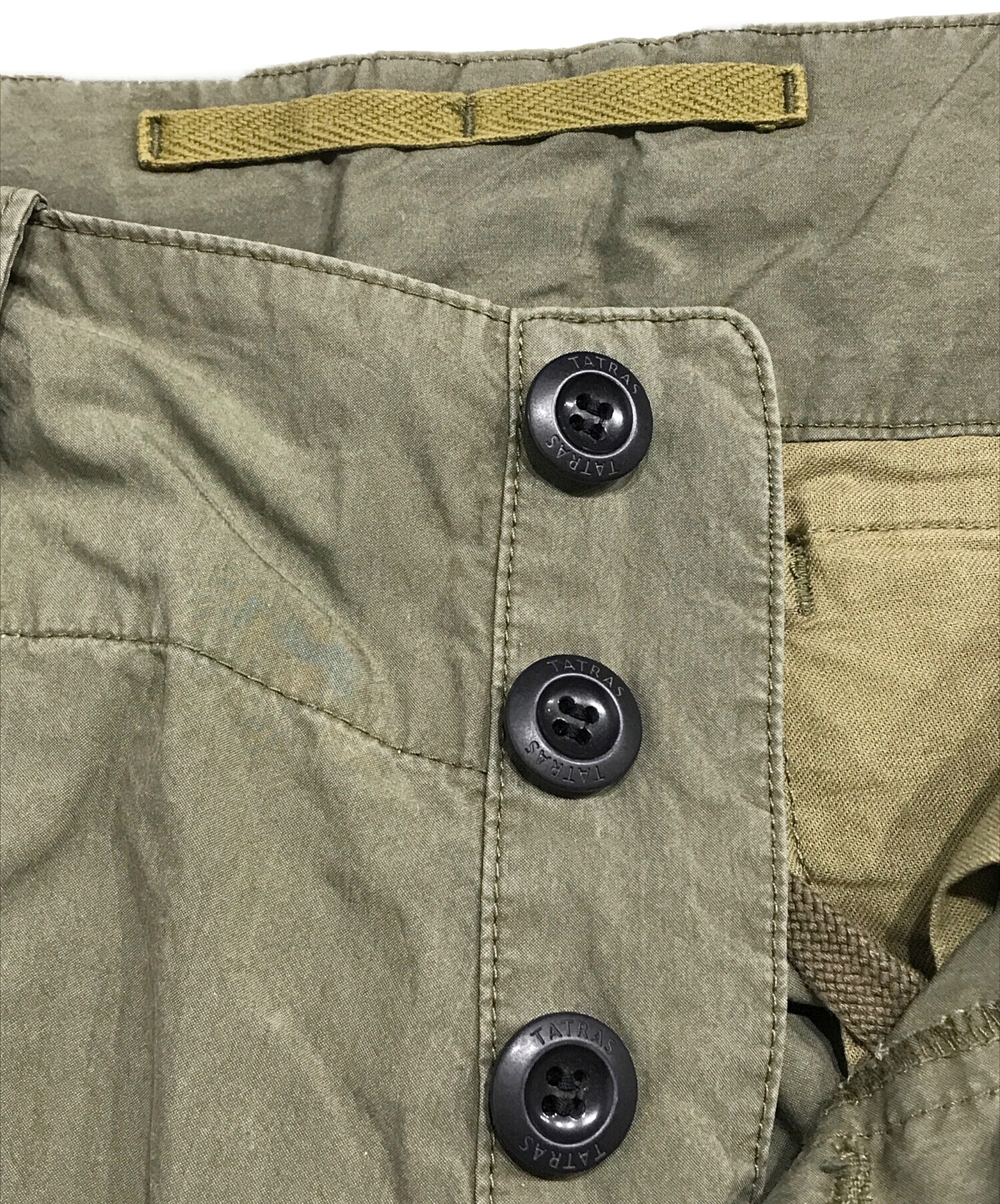 中古・古着通販】TATRAS (タトラス) カーゴパンツ カーキ サイズ:2 