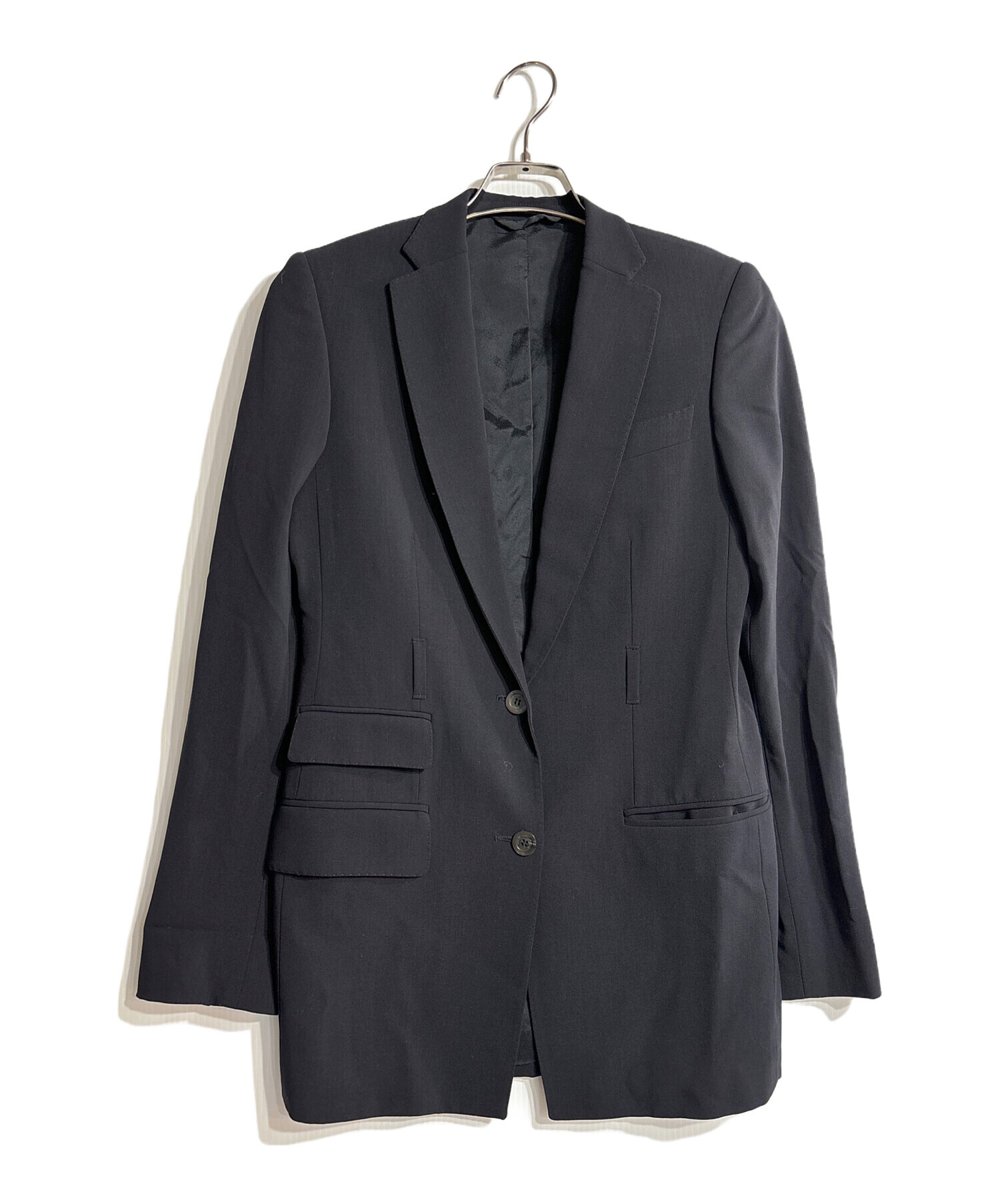 中古・古着通販】GUCCI (グッチ) 2Bテーラードジャケット ブラック  