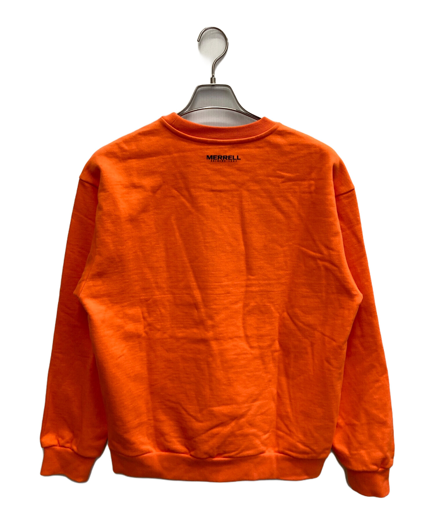 中古・古着通販】MERRELL (メレル) プリントスウェット オレンジ 