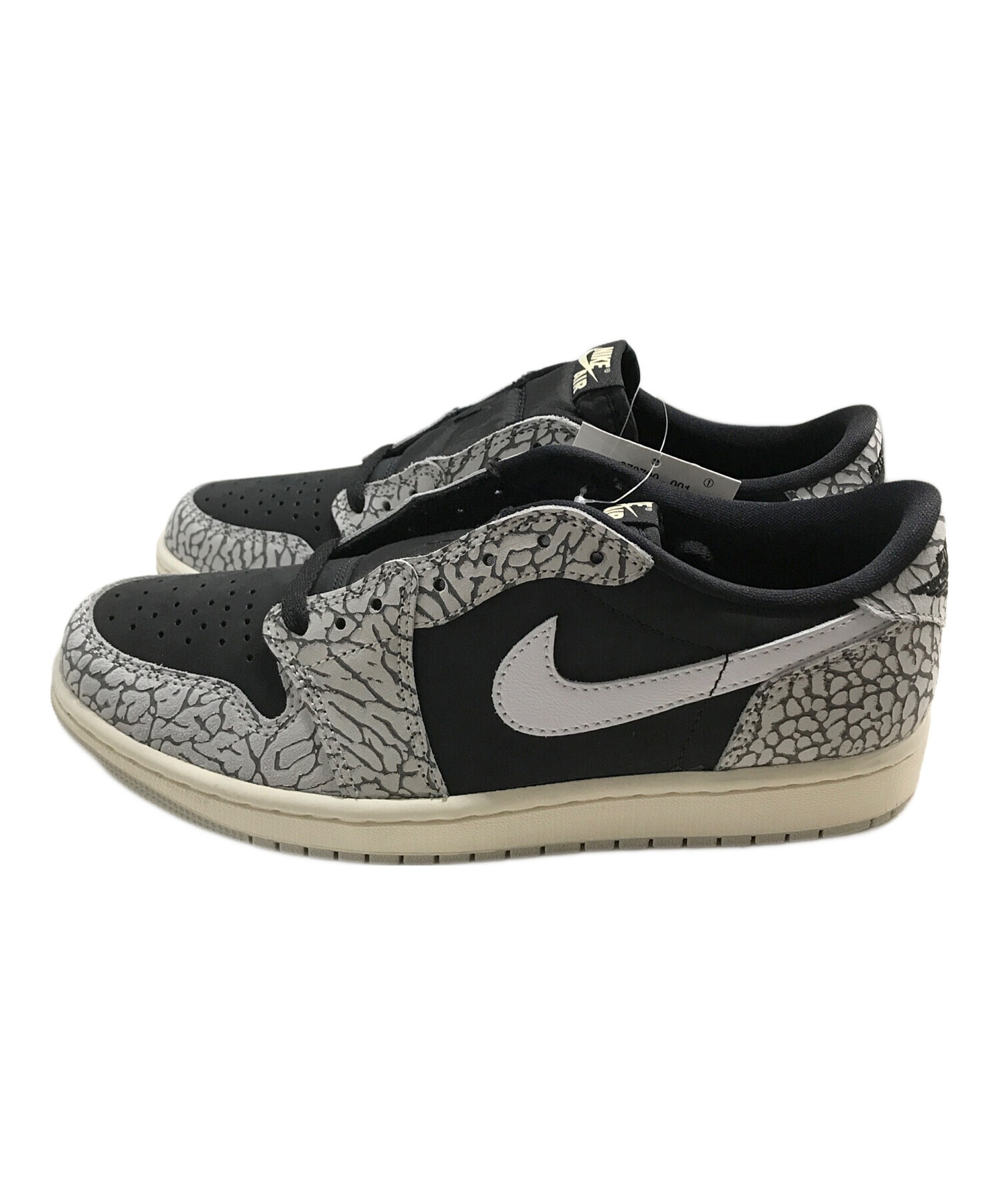 中古・古着通販】NIKE (ナイキ) Air Jordan 1 Retro Low OG ブラック 