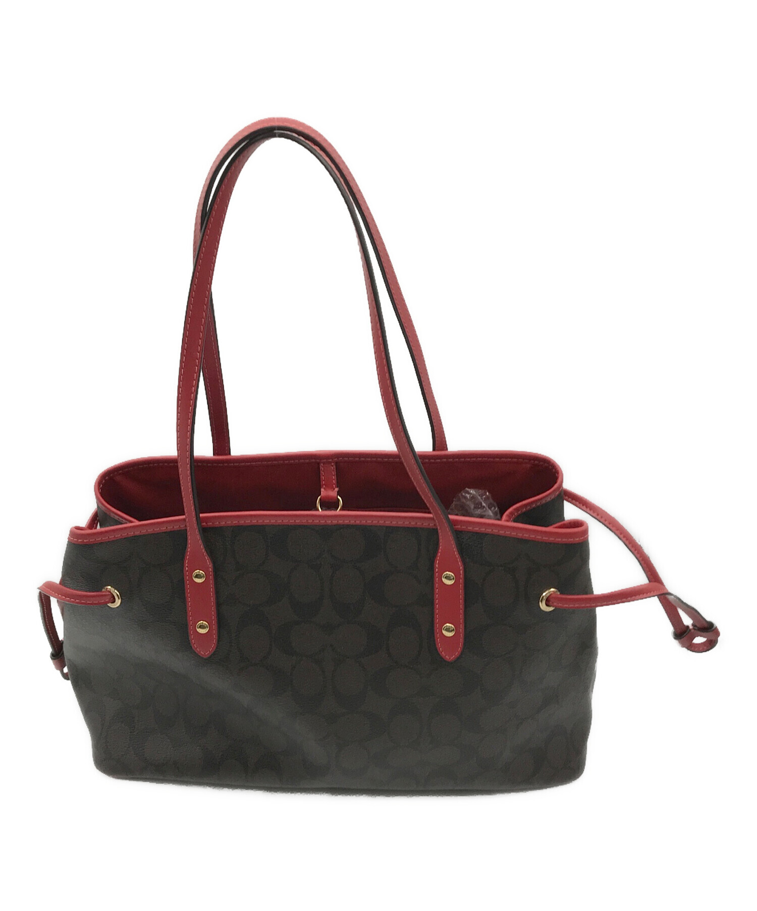 中古・古着通販】COACH (コーチ) ドローストリング キャリーオール 