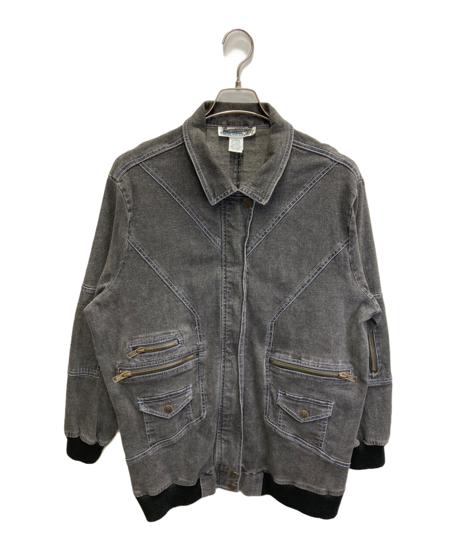 中古・古着通販】denim 24/7 (デニム) ステッチデザインデニム