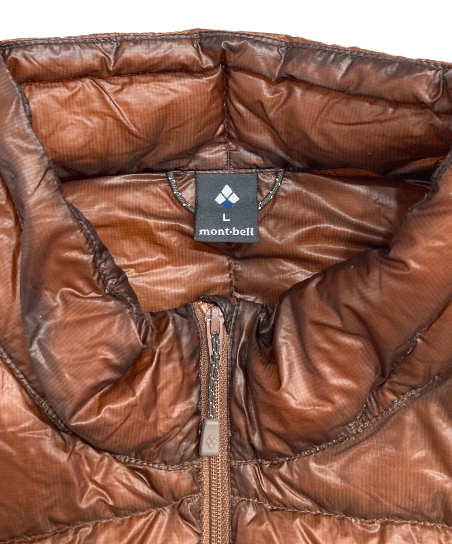 モンベル　プラズマ1000ダウンジャケット　ブラウン　XL　タグ付き プラズマ1000 ダウンジャケット Men's｜モンベル