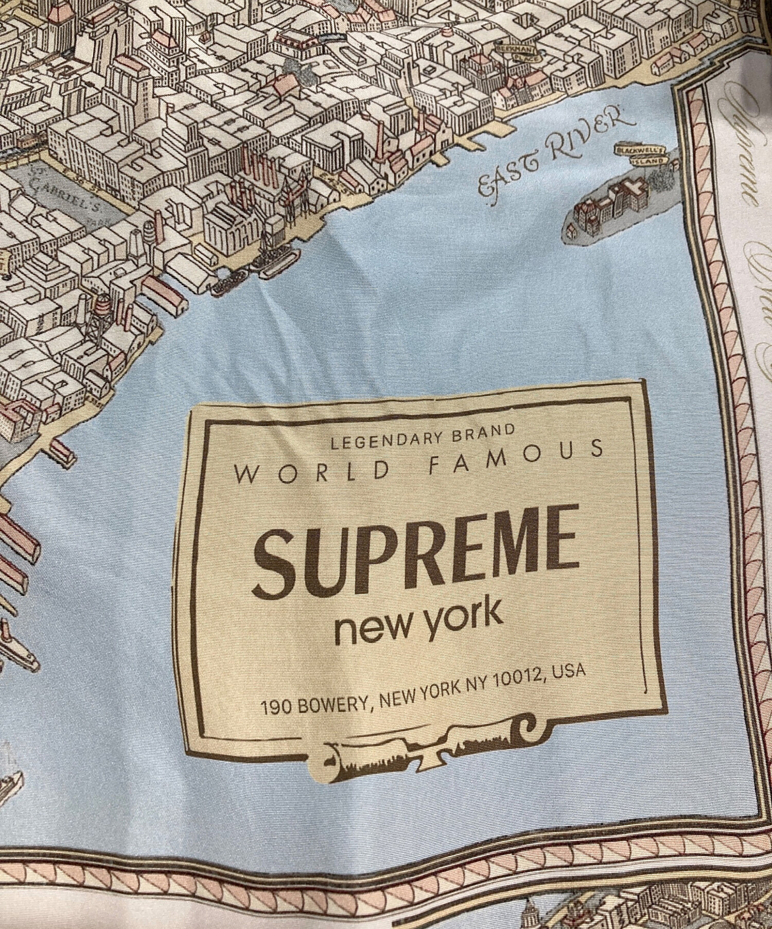 中古・古着通販】SUPREME (シュプリーム) 23AW Silk Map Cardigan 