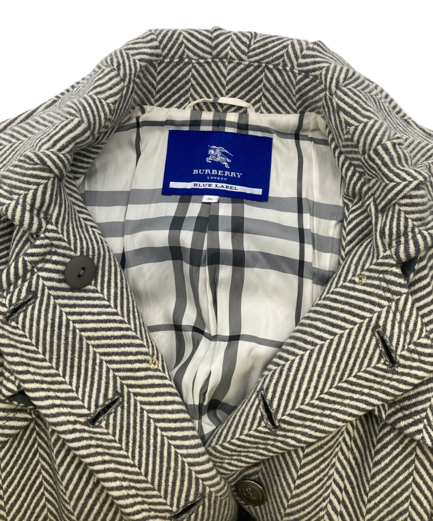中古・古着通販】BURBERRY BLUE LABEL (バーバリーロンドンブルー