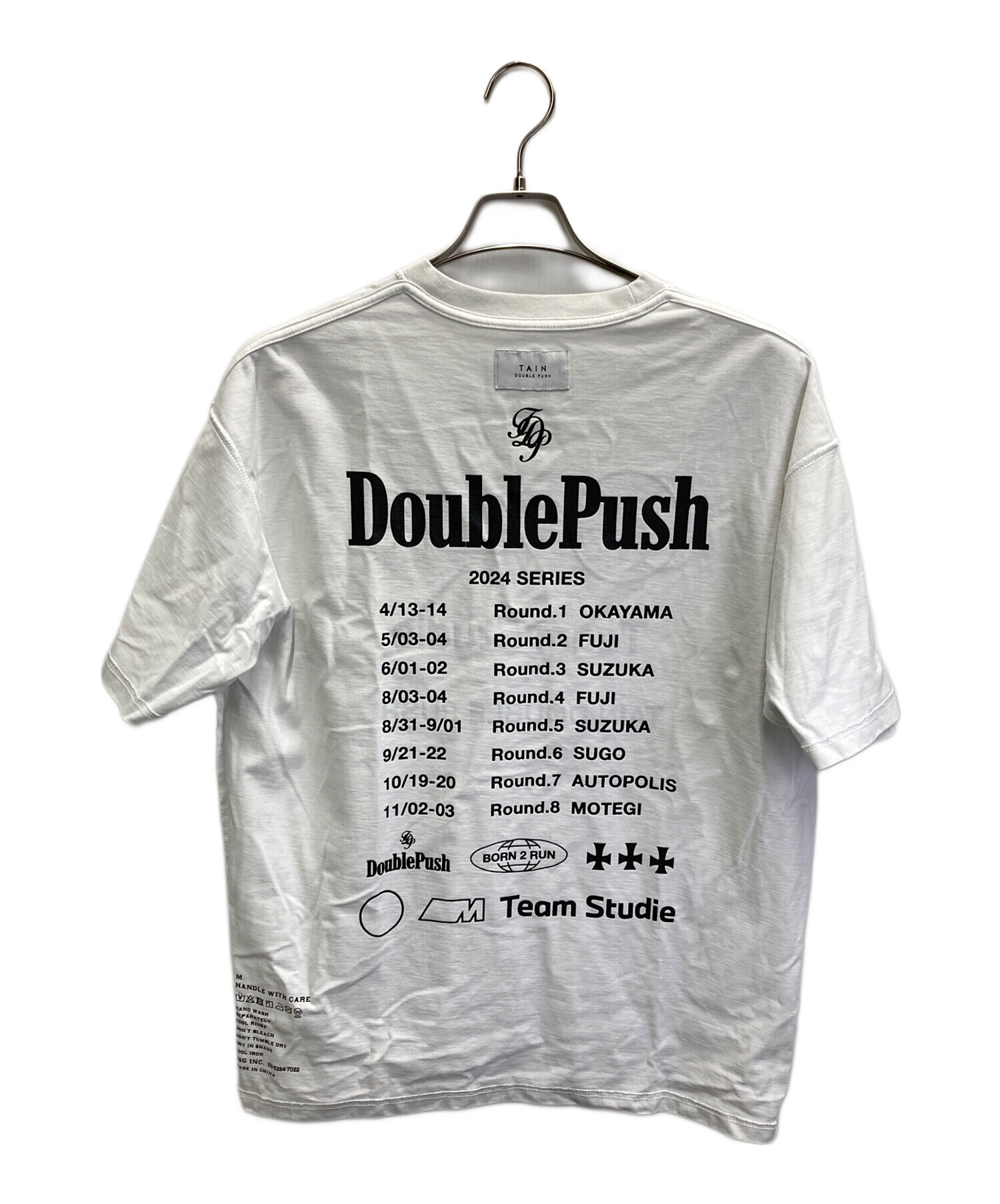 中古・古着通販】tain double push (タイン ダブルプッシュ) プリントT 