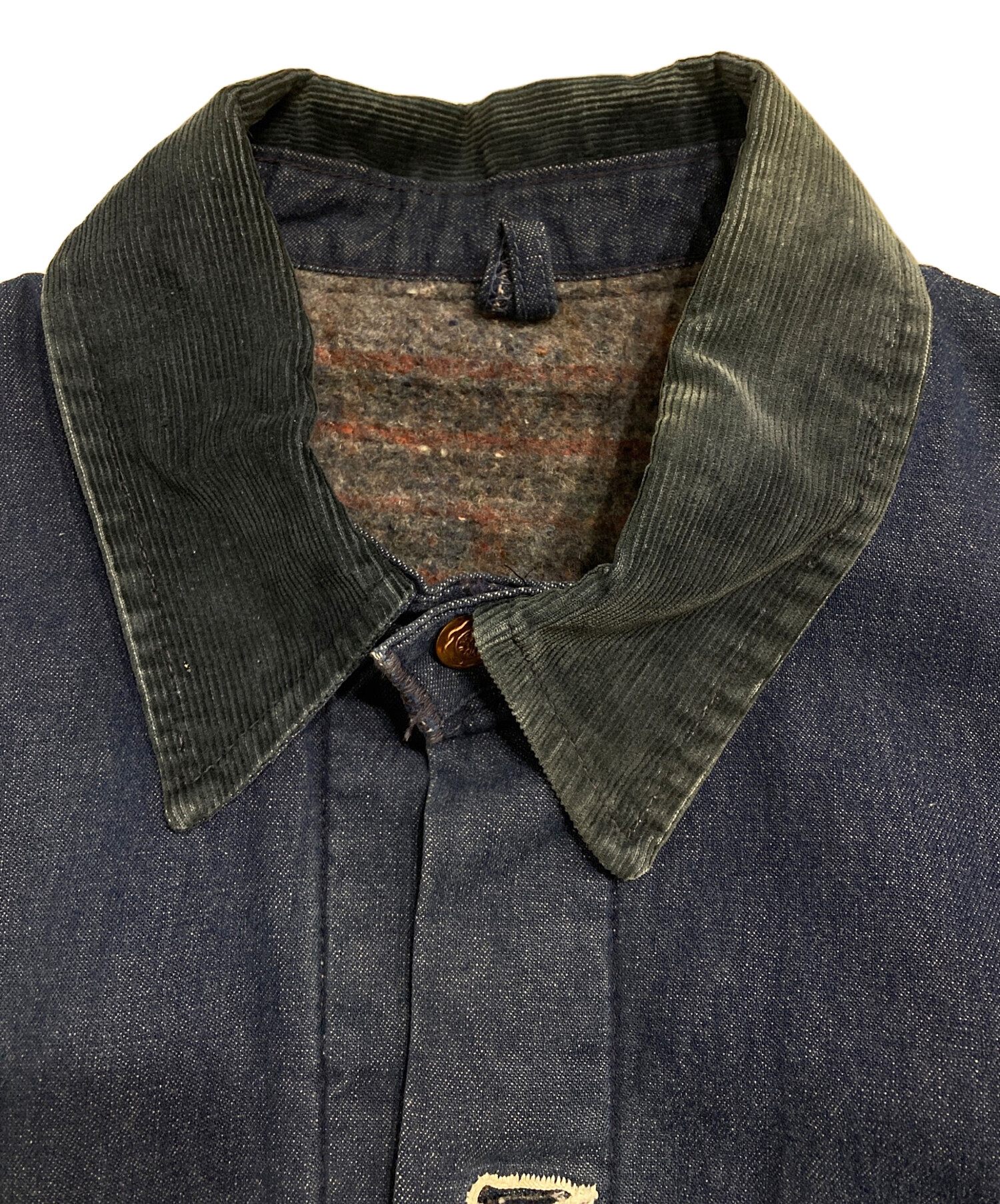 中古・古着通販】Wrangler (ラングラー) 裏地ブランケットカバーオール