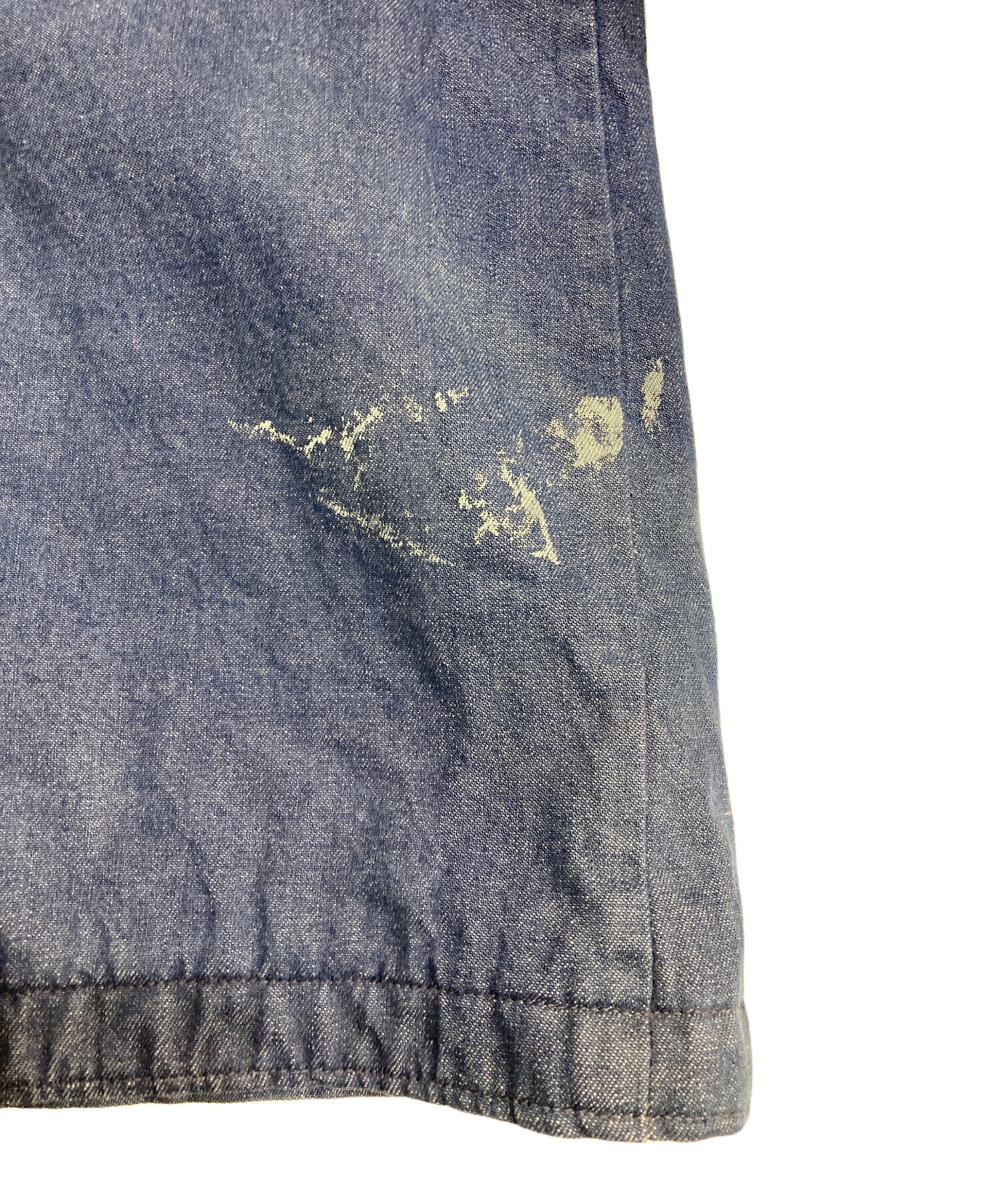 【Wrangler】 ラングラージャパン期 デニムカバーオール ブランケット 1970s Wrangler ブランケット付きデニムカバーオール 表記40 - 古着屋