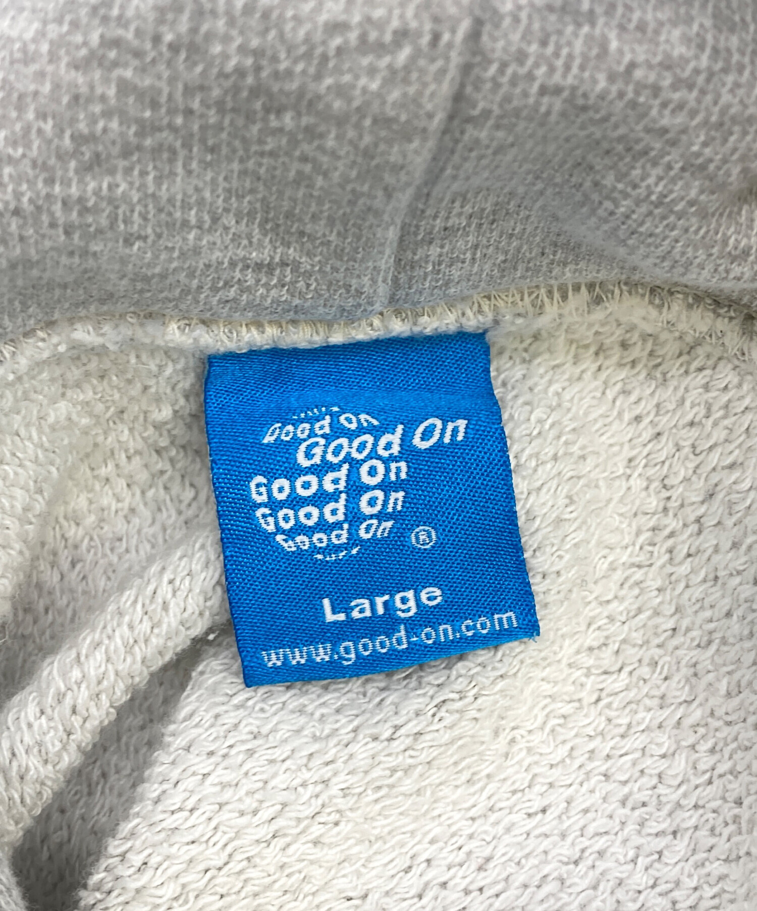 中古・古着通販】good on (グッドオン) 3Dパターンパーカー グレー 