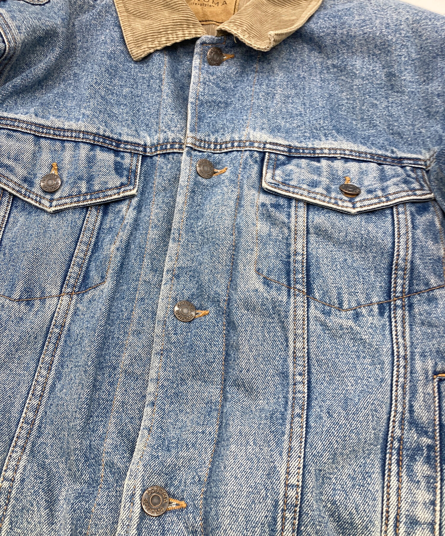 中古・古着通販】sonoma (ソノマ) デニムジャケット インディゴ サイズ