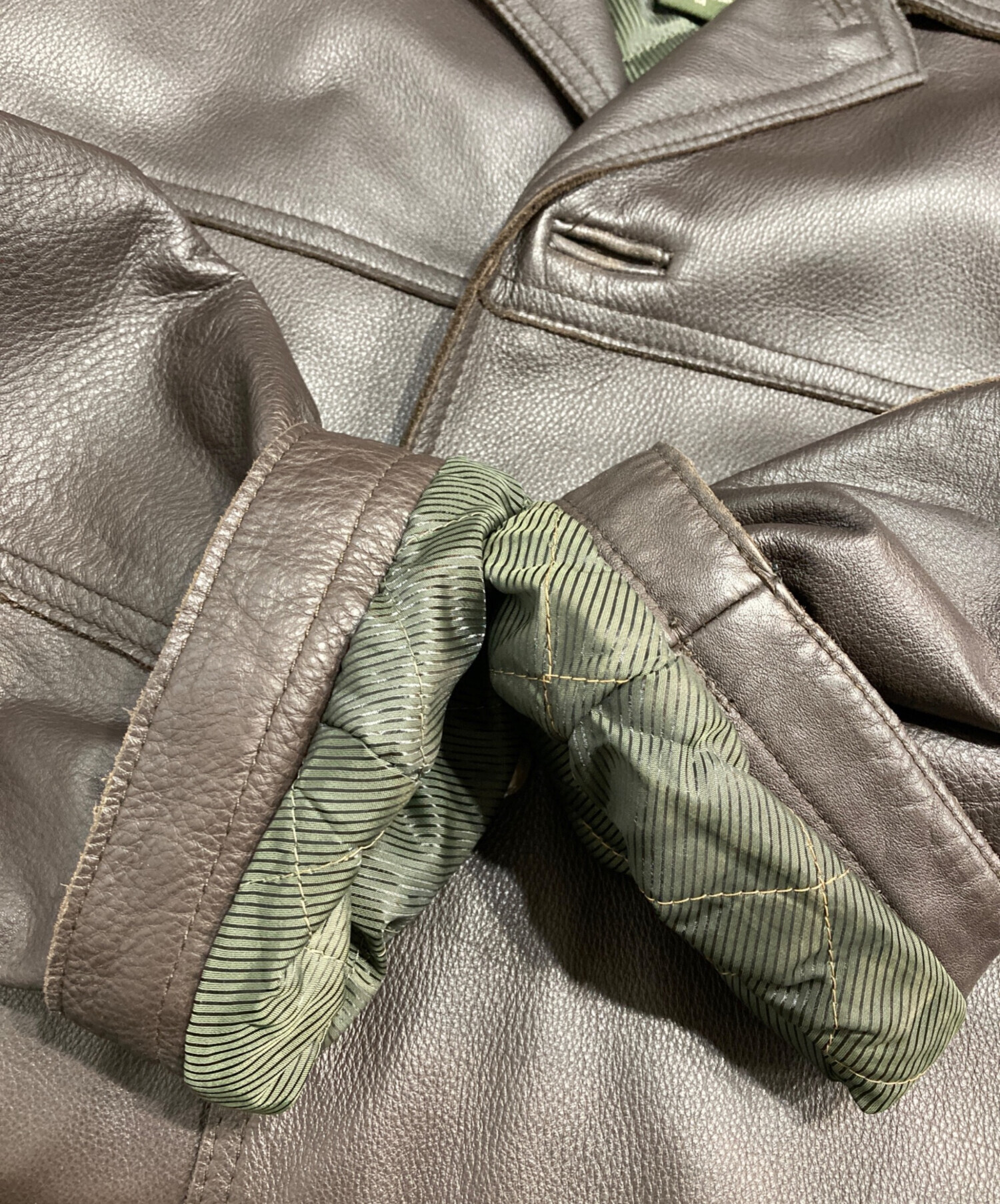 中古・古着通販】Eddie Bauer (エディーバウアー) カウレザーカー