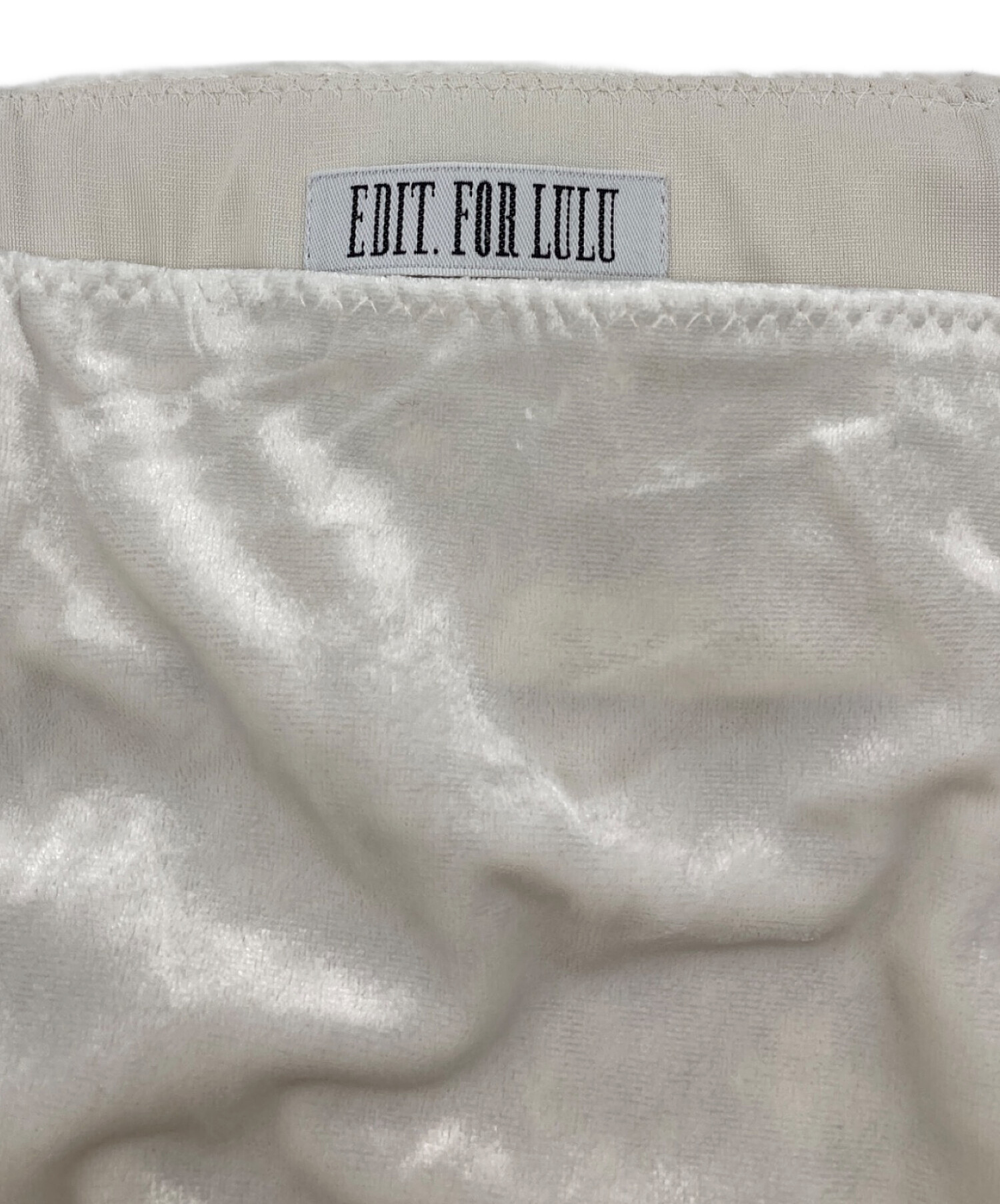 中古・古着通販】edit.for LuLu (エディットフォールル) abc ベロア