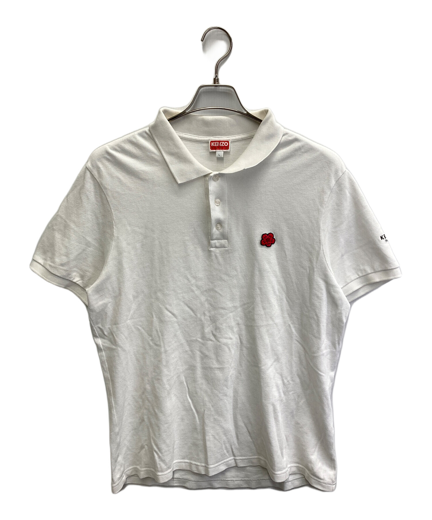 中古・古着通販】KENZO (ケンゾー) ボケフラワー半袖ポロシャツ 