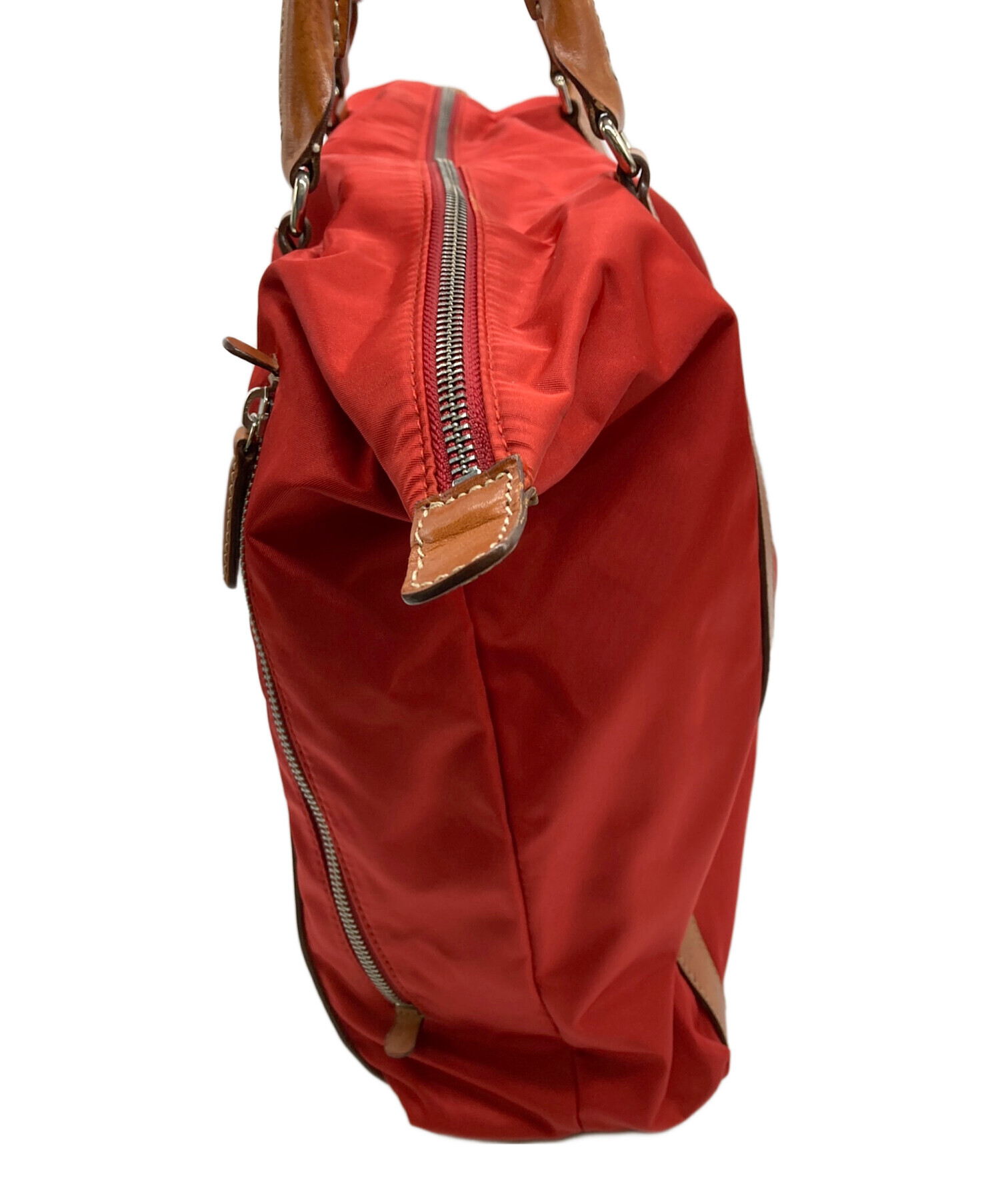 中古・古着通販】Daniel&Bob (ダニエル＆ボブ) ナイロン×レザー トート