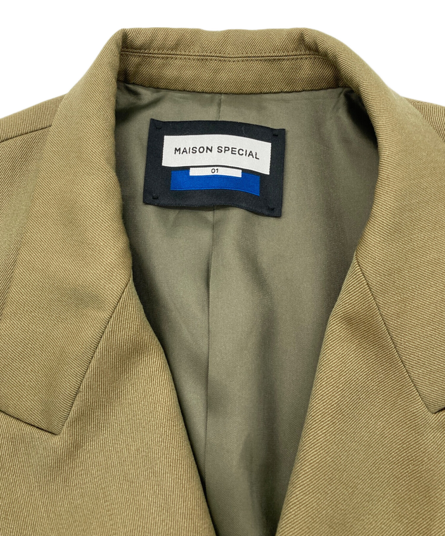 メゾンスペシャル MAISON SPECIAL メンズダブルジャケット 00 MAISON SPECIAL｜メゾンスペシャルのテーラードジャケット