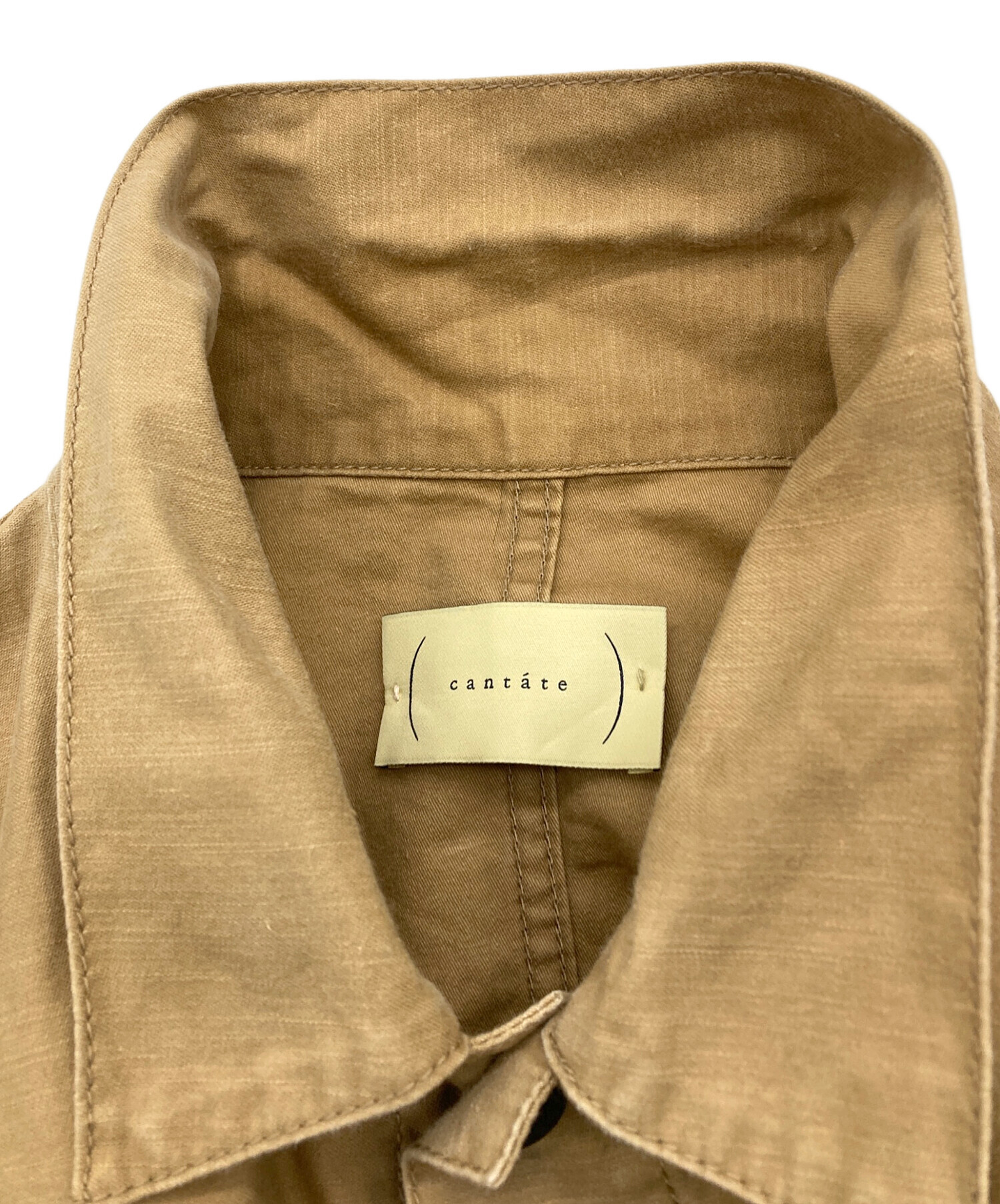 中古・古着通販】CANTATE (カンタータ) Back Satin Safari Jacket