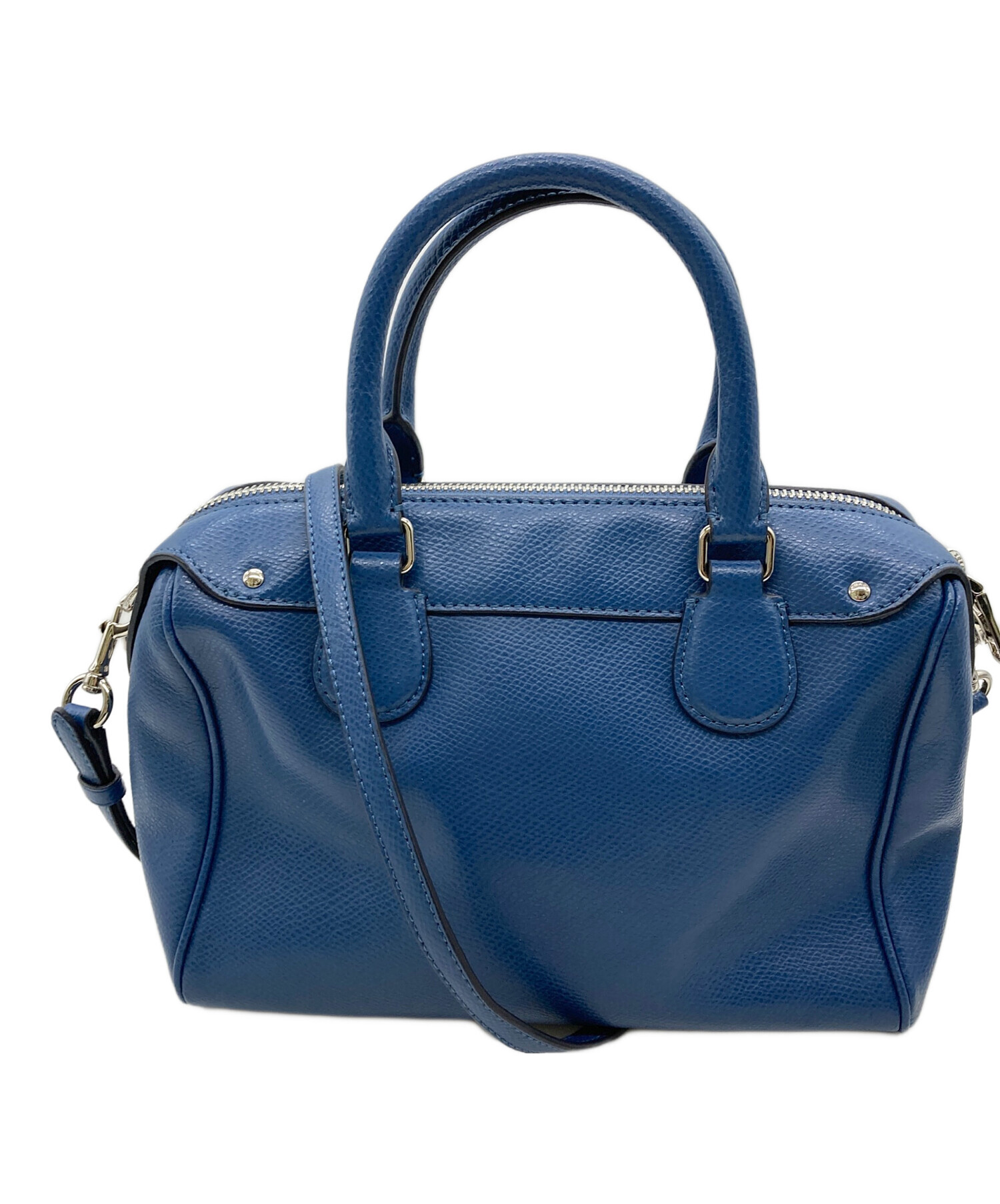 1円 □美品□ COACH コーチ F58312 シグネチャー PVC×レザー 2WAY
