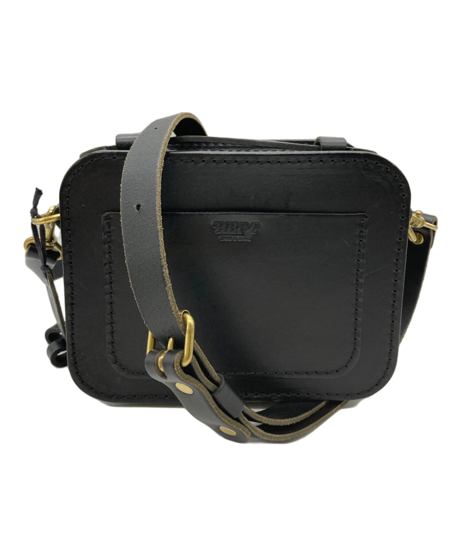 中古・古着通販】Herz (ヘルツ) ショルダーバッグ ブラック｜ブランド