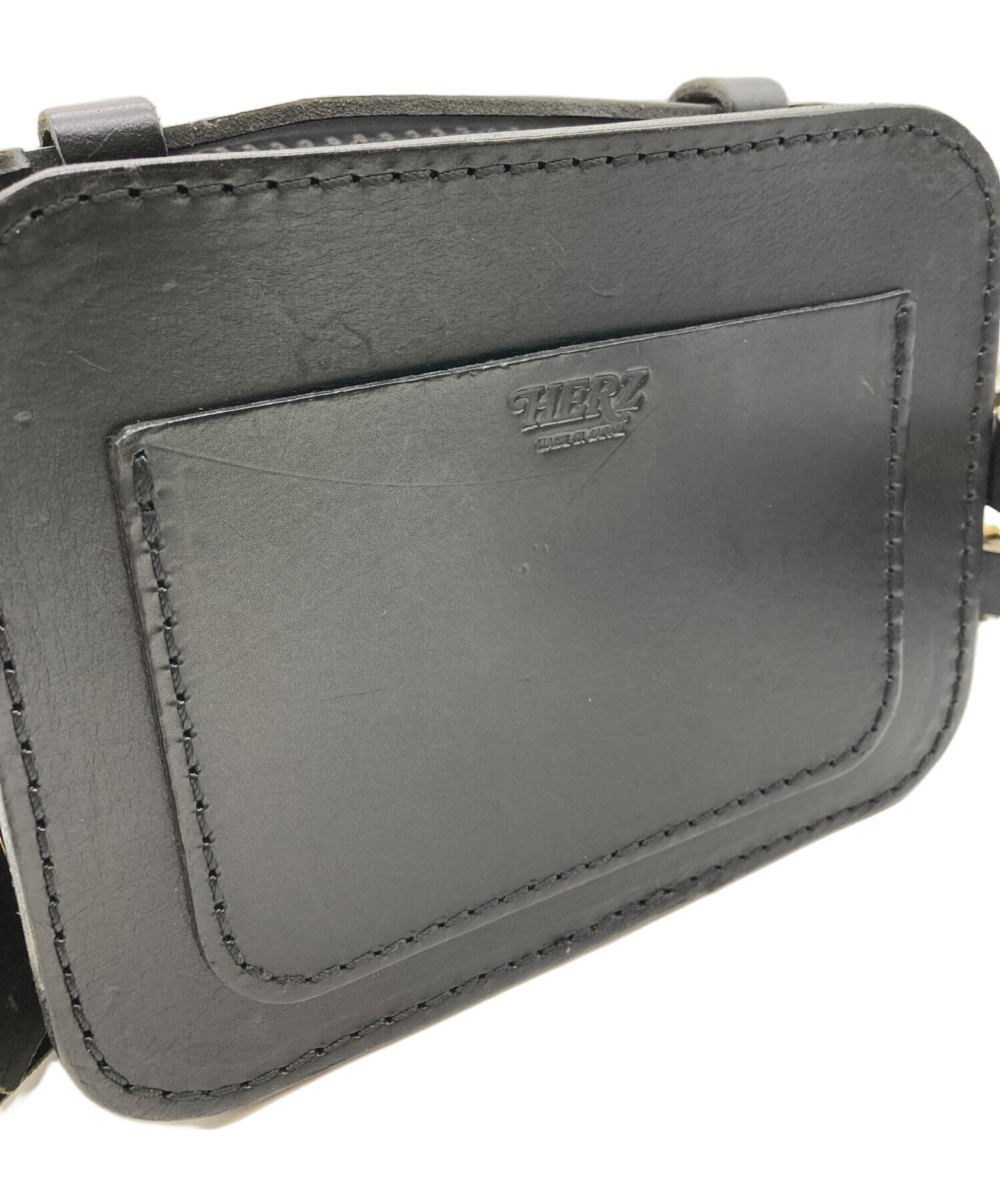 中古・古着通販】Herz (ヘルツ) ショルダーバッグ ブラック｜ブランド
