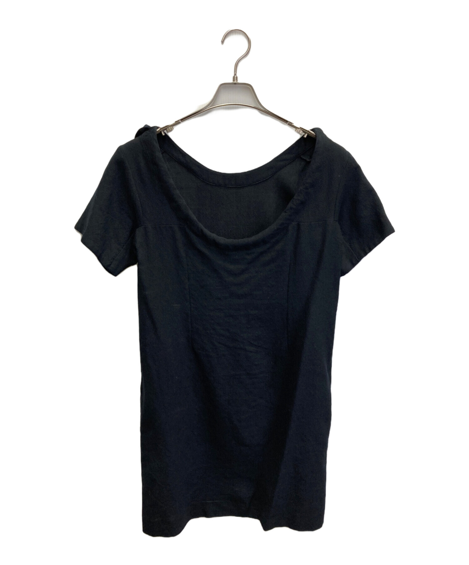 中古・古着通販】Chloe (クロエ) ウールSSワンピース ブラック サイズ 