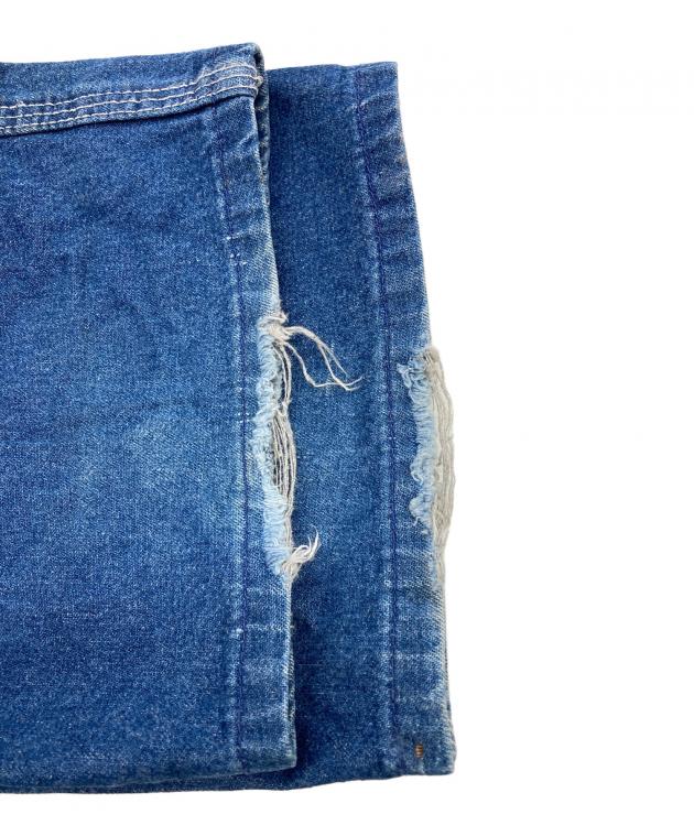 90s USA製 Levi's オーバーオール デニム 34 TALON ビッグサイズ 80〜90年代 USA製 KEY キー デニム オーバーオール