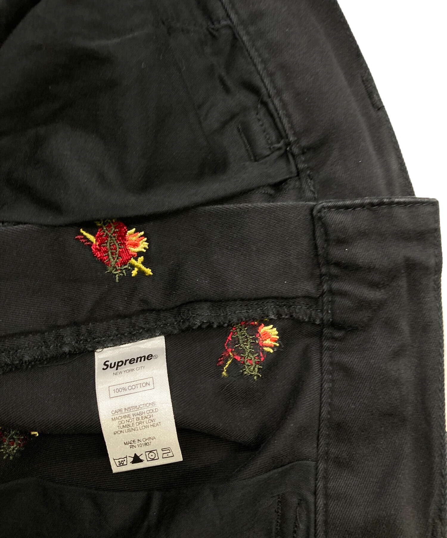 シュプリーム Supreme 17AW WORK PANTS ROYAL STEWART メンズ UK
