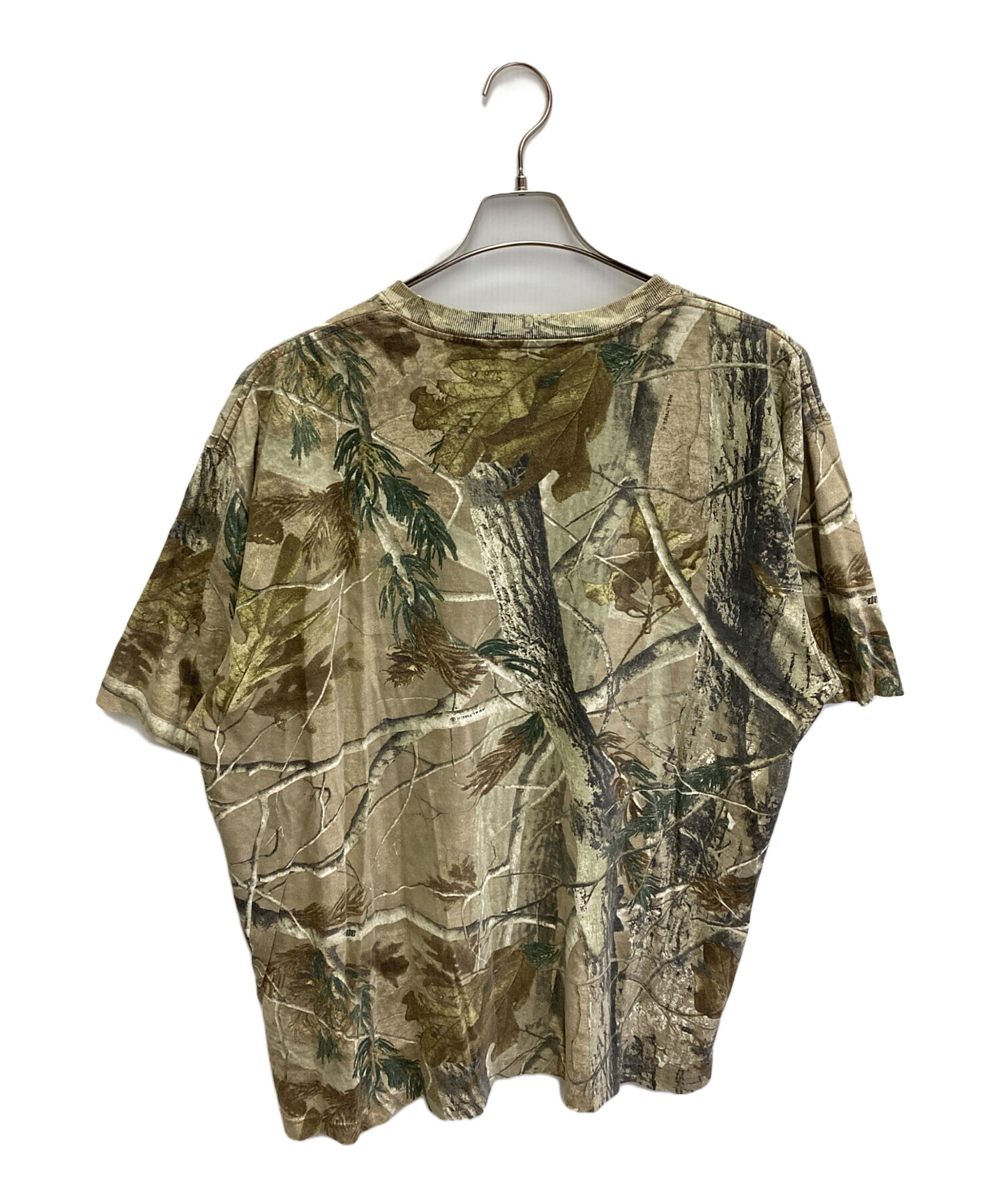 中古・古着通販】CarHartt (カーハート) リアルツリーカモ柄tシャツ 
