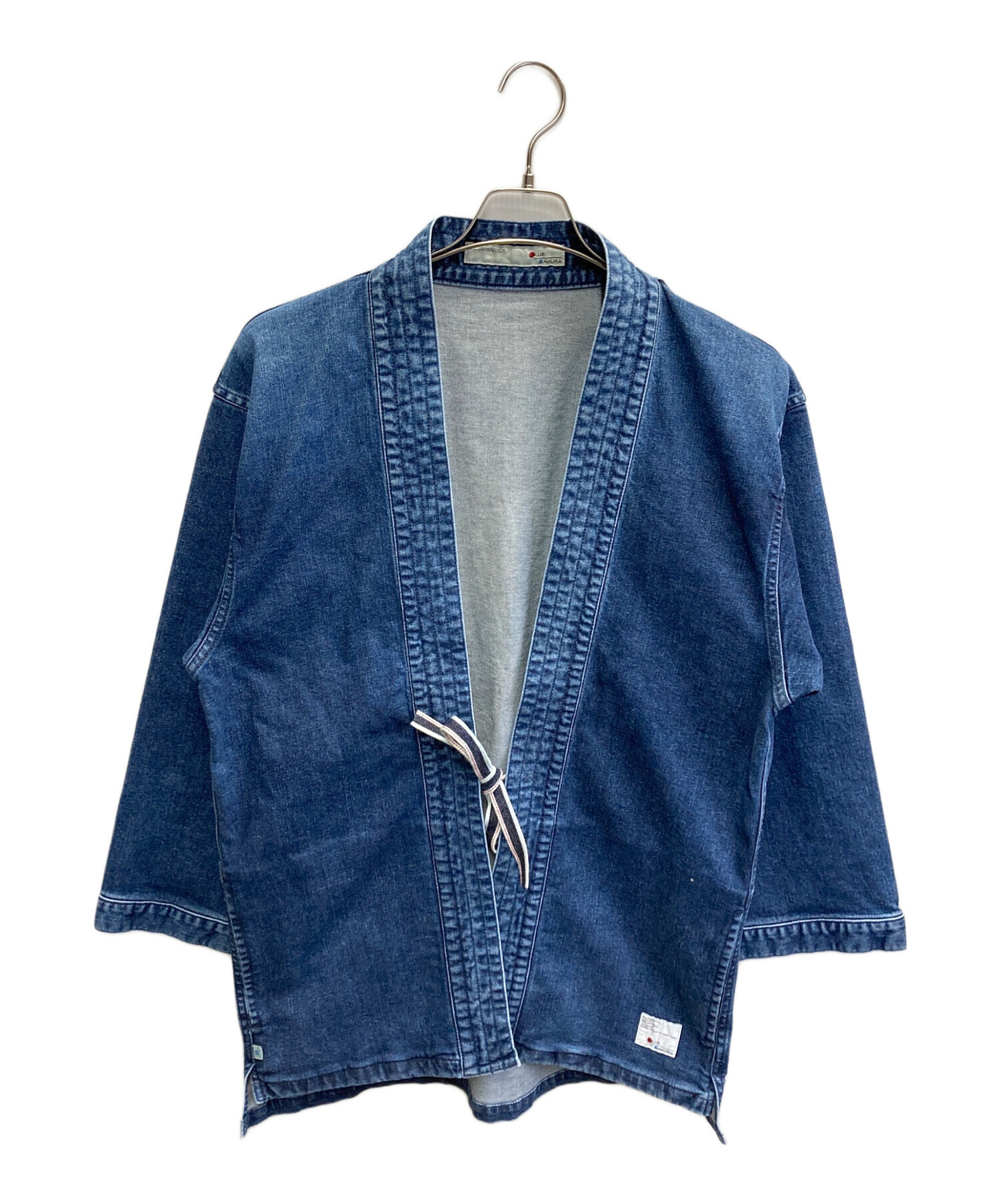 中古・古着通販】BLUE SAKURA (ブルーサクラ) DENIM KIMONO JACKET