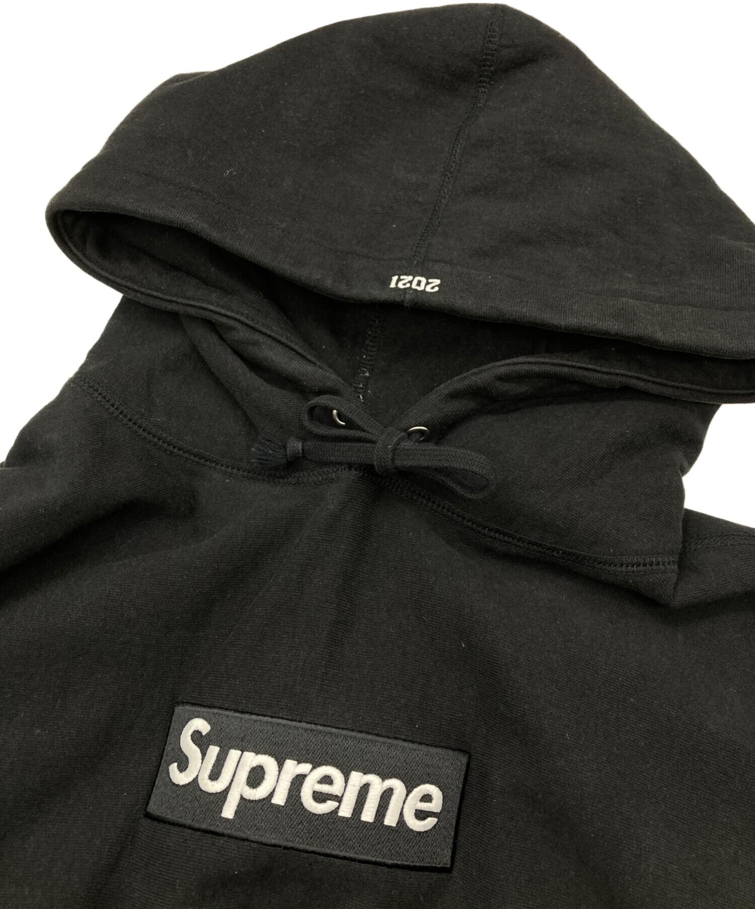 中古・古着通販】SUPREME (シュプリーム) Box Logo Hoodie ブラック 