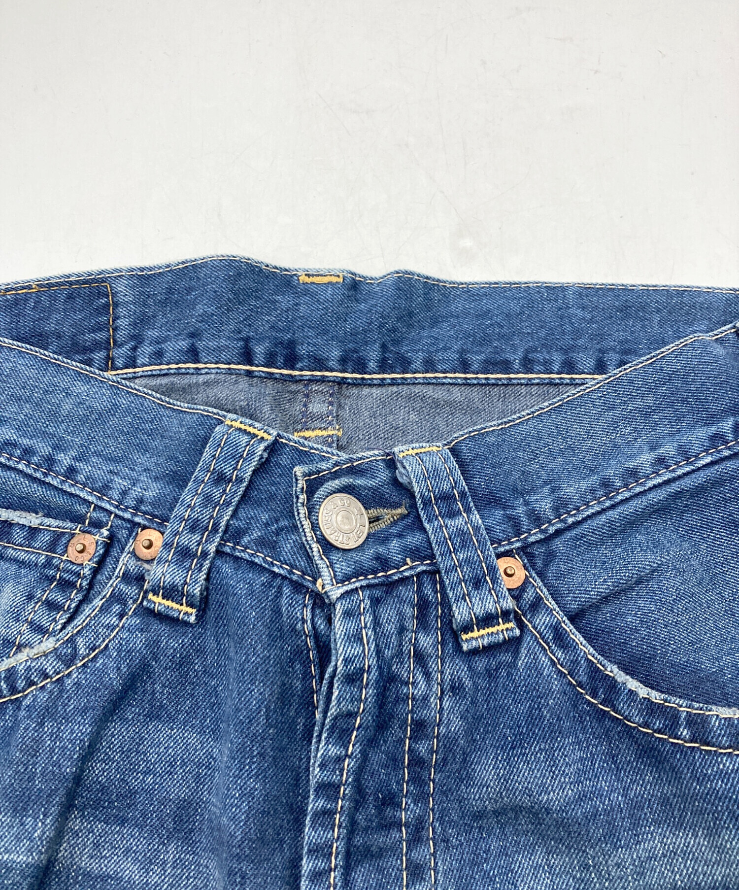【不朽の名作⑤】Levi's 909 サルエル　インディゴ　オリジナル Levi's(リーバイス) / 909/サルエルパンツ/30/コットン/インディゴ