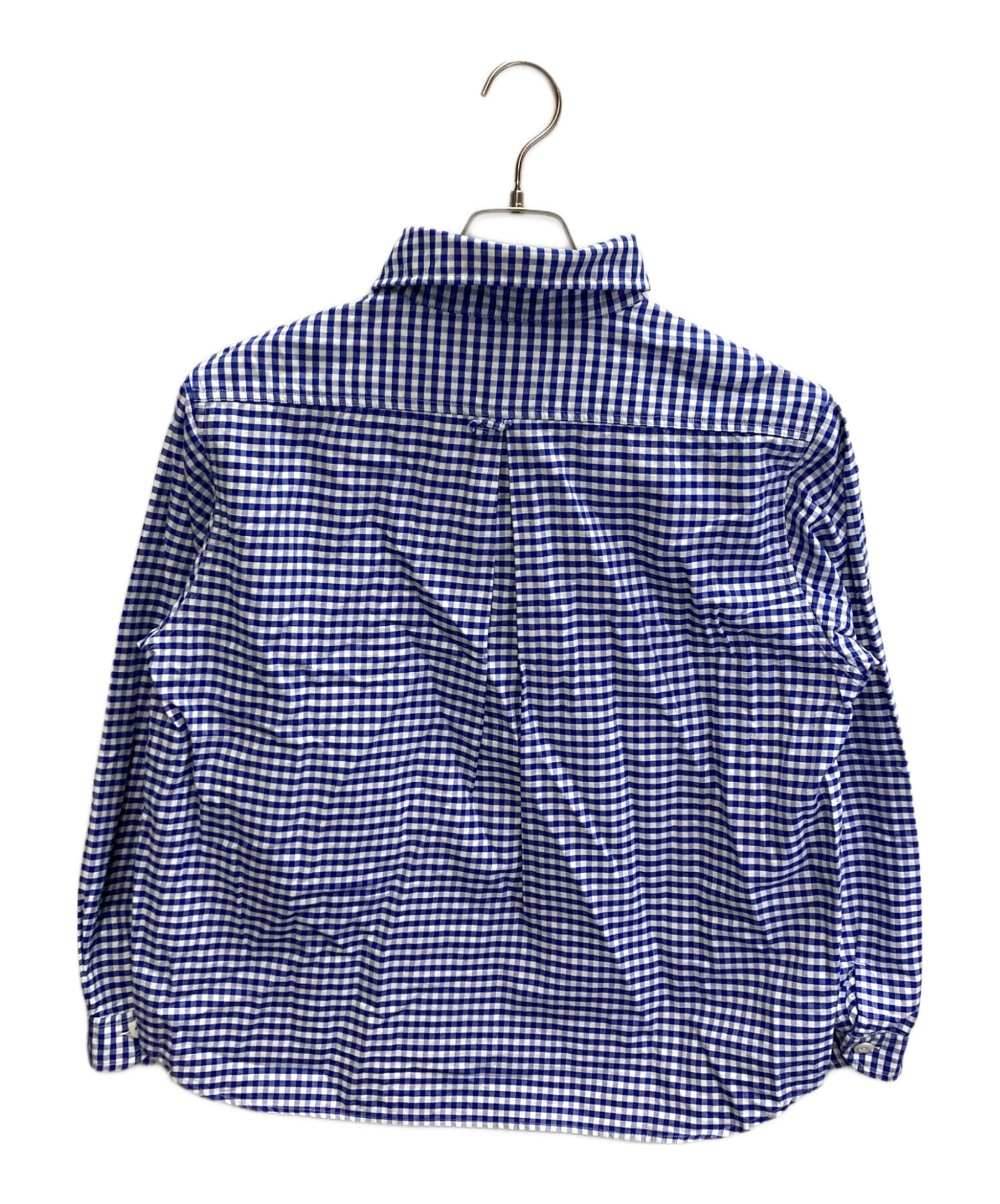 中古・古着通販】DANTON (ダントン) ギンガムチェックシャツ ブルー