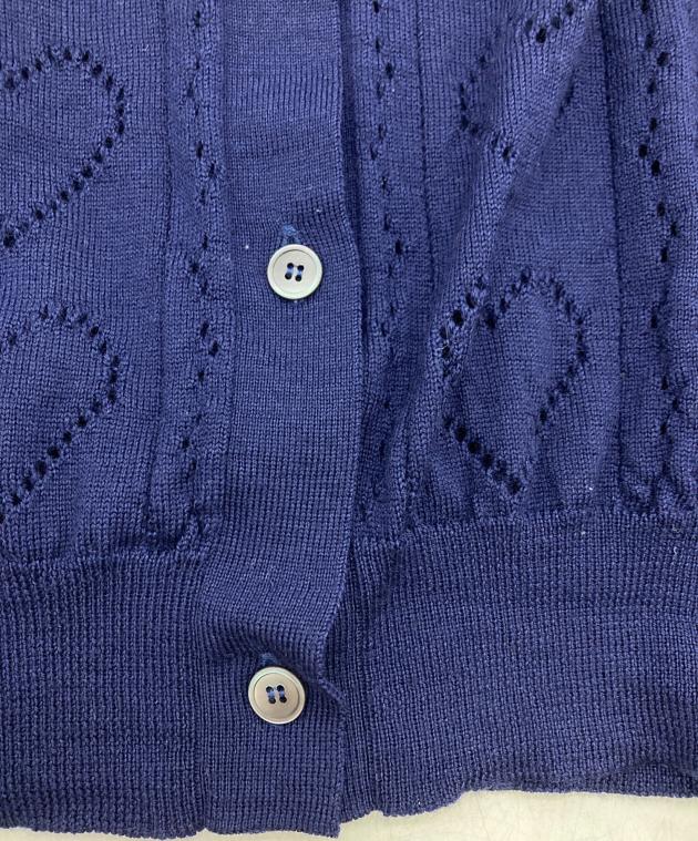 中古・古着通販】MIU MIU (ミュウミュウ) ハートモチーフカーディガン