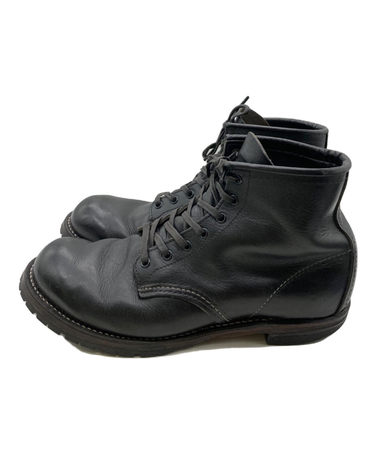 【極美品】RED WING 9014 ベックマン ブラック ヴィンテージ 廃盤 中古・古着通販】RED WING (レッドウィング) 9014 ベックマンシューズ