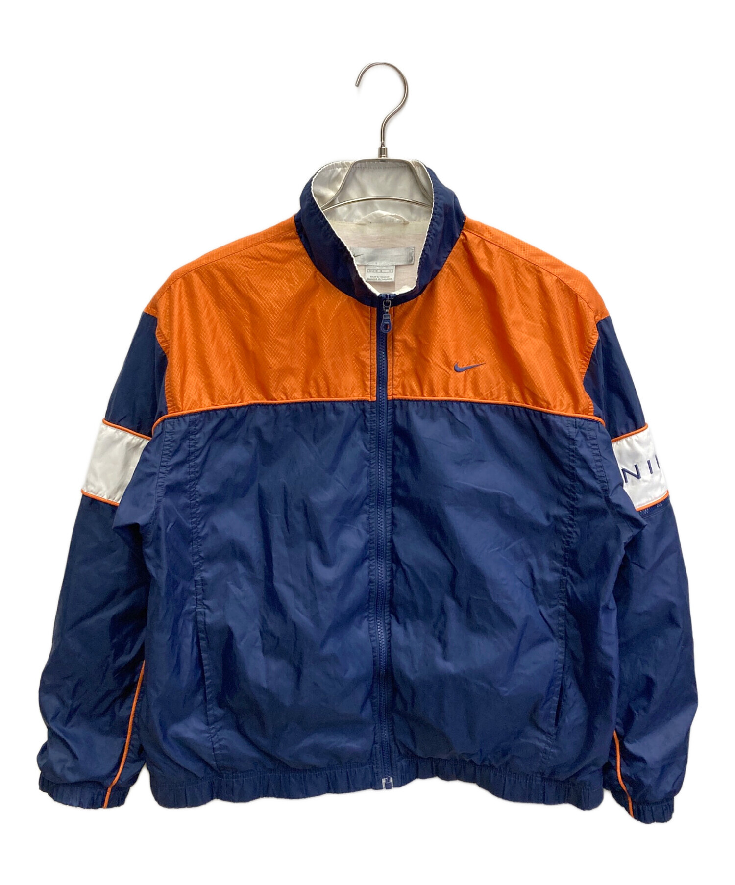 中古・古着通販】NIKE (ナイキ) 00s ナイロンジャケット オレンジ