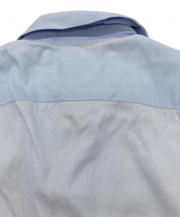 中古・古着通販】PRADA (プラダ) ドレスシャツ ブルー サイズ:37