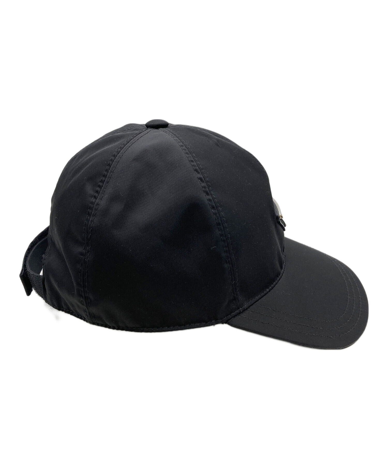 中古・古着通販】PRADA (プラダ) ベースボールキャップ ブラック 