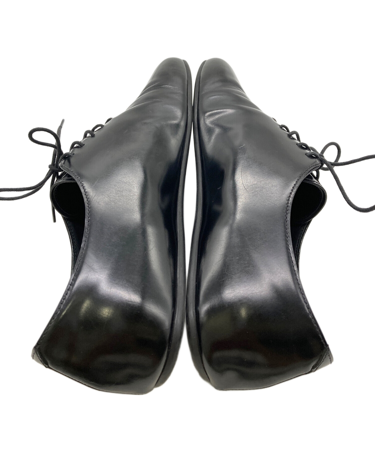 中古・古着通販】PRADA (プラダ) ブラッシュドレザー レースアップ