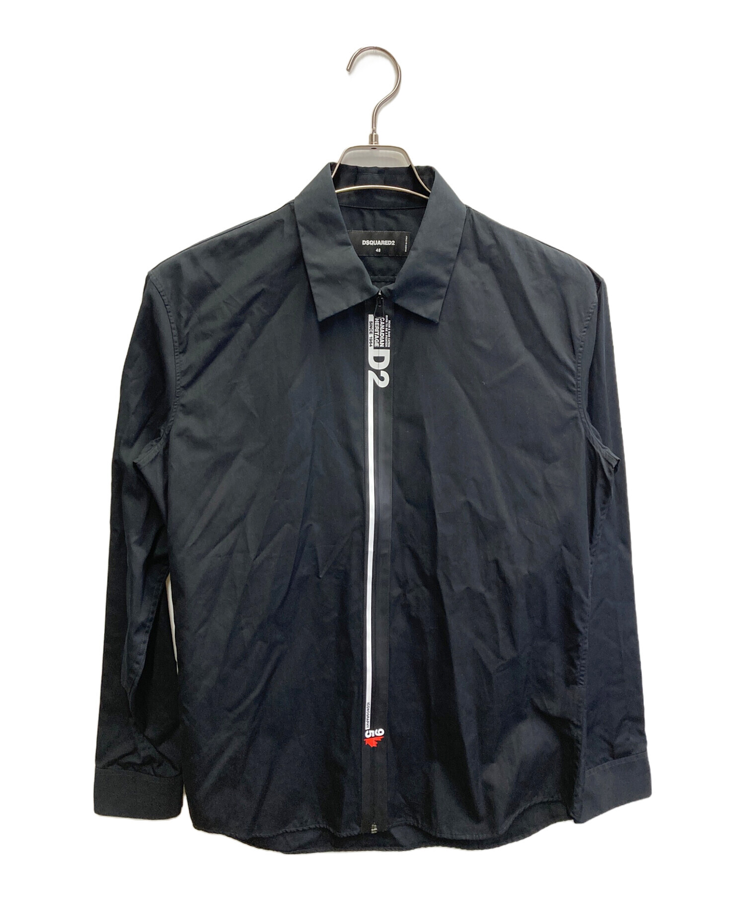 Dsquared2 カラーレザーブルゾン 48 難あり