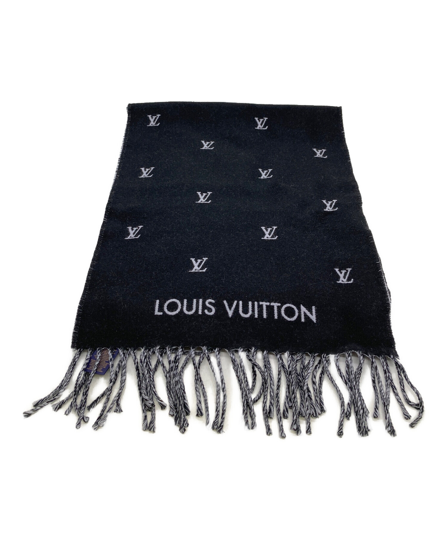 中古・古着通販】LOUIS VUITTON (ルイ ヴィトン) マフラーLV ブラゾン
