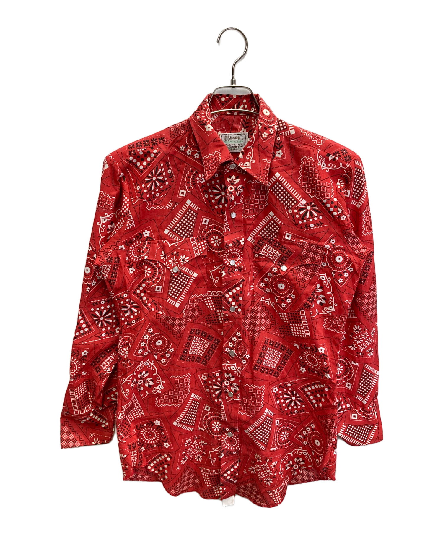 中古・古着通販】H BAR C (エイチバーシー) バンダナ柄ウエスタン