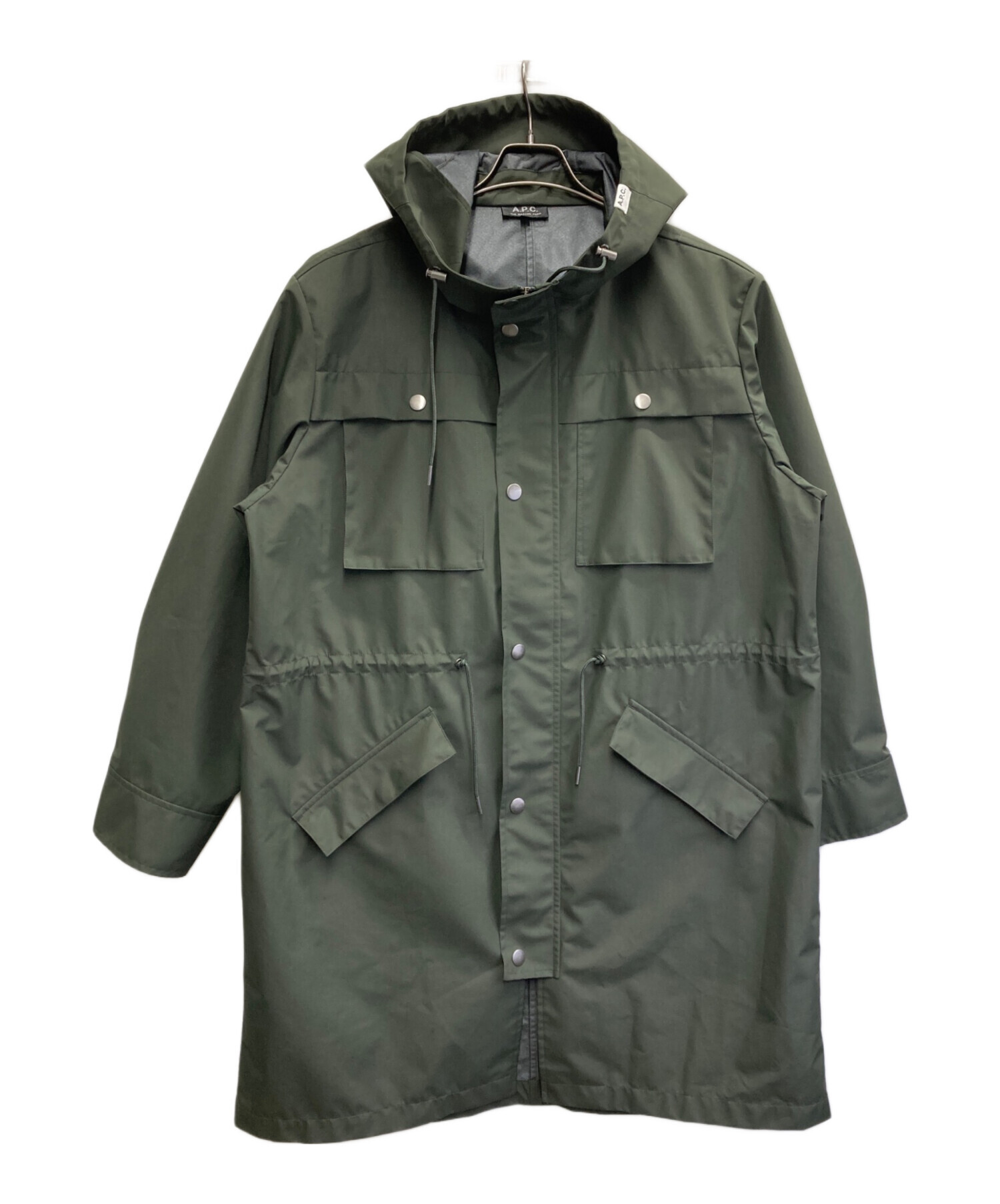 中古・古着通販】A.P.C. (アーペーセー) ナイロンフーデットコート 