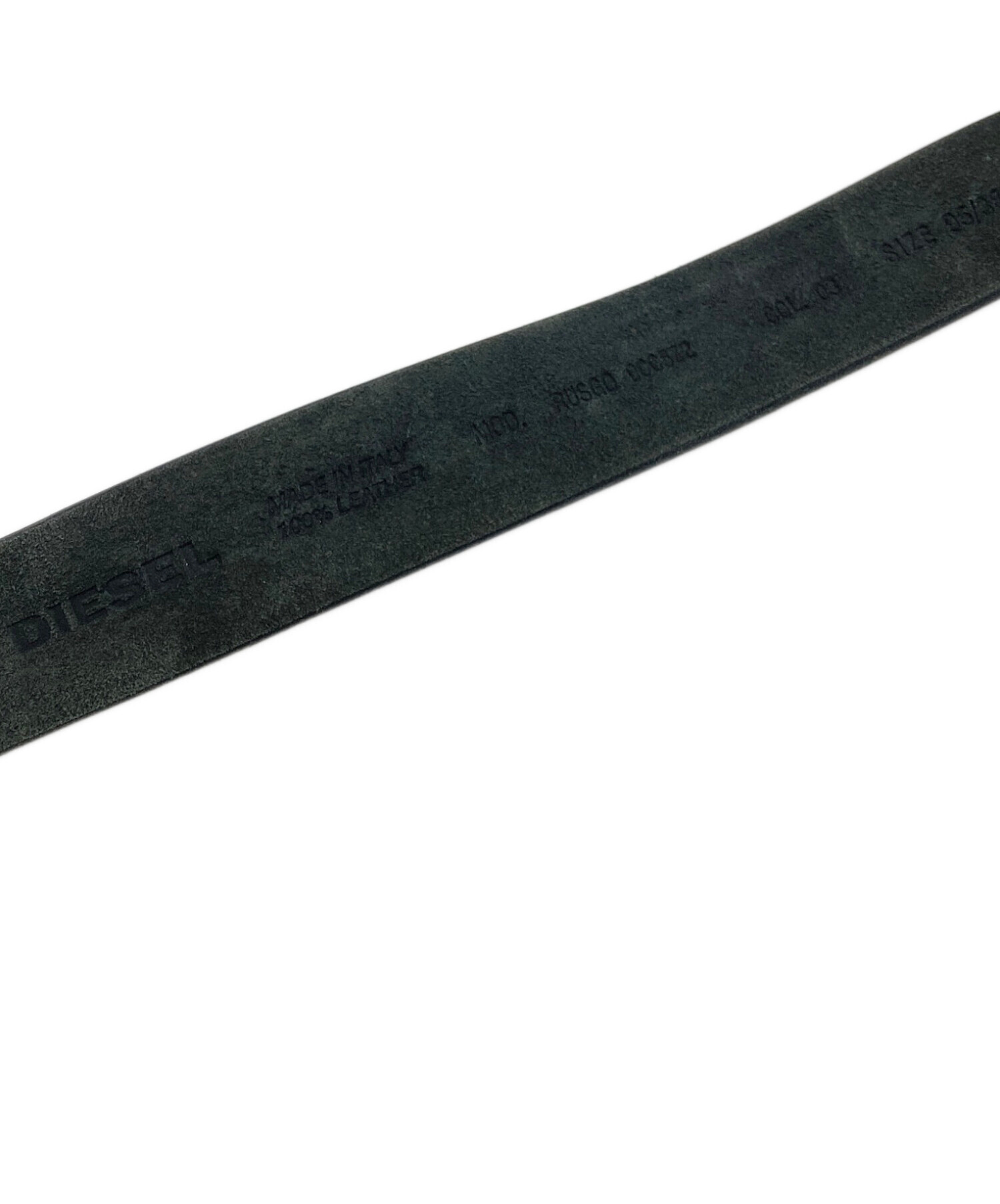 中古・古着通販】DIESEL (ディーゼル) OLD レザーバックルベルト