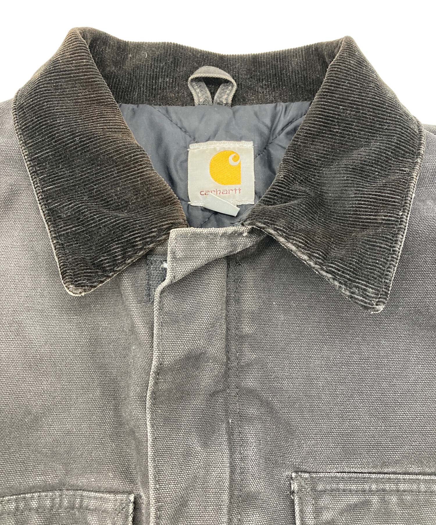 Carhartt 古着 古着 80s USA製 Carhartt 裏ボア ダークブラウン ダック ワーク