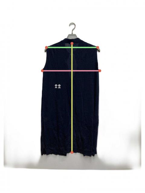 中古・古着通販】PICONE (ピッコーネ) 麻混ロングニットベスト