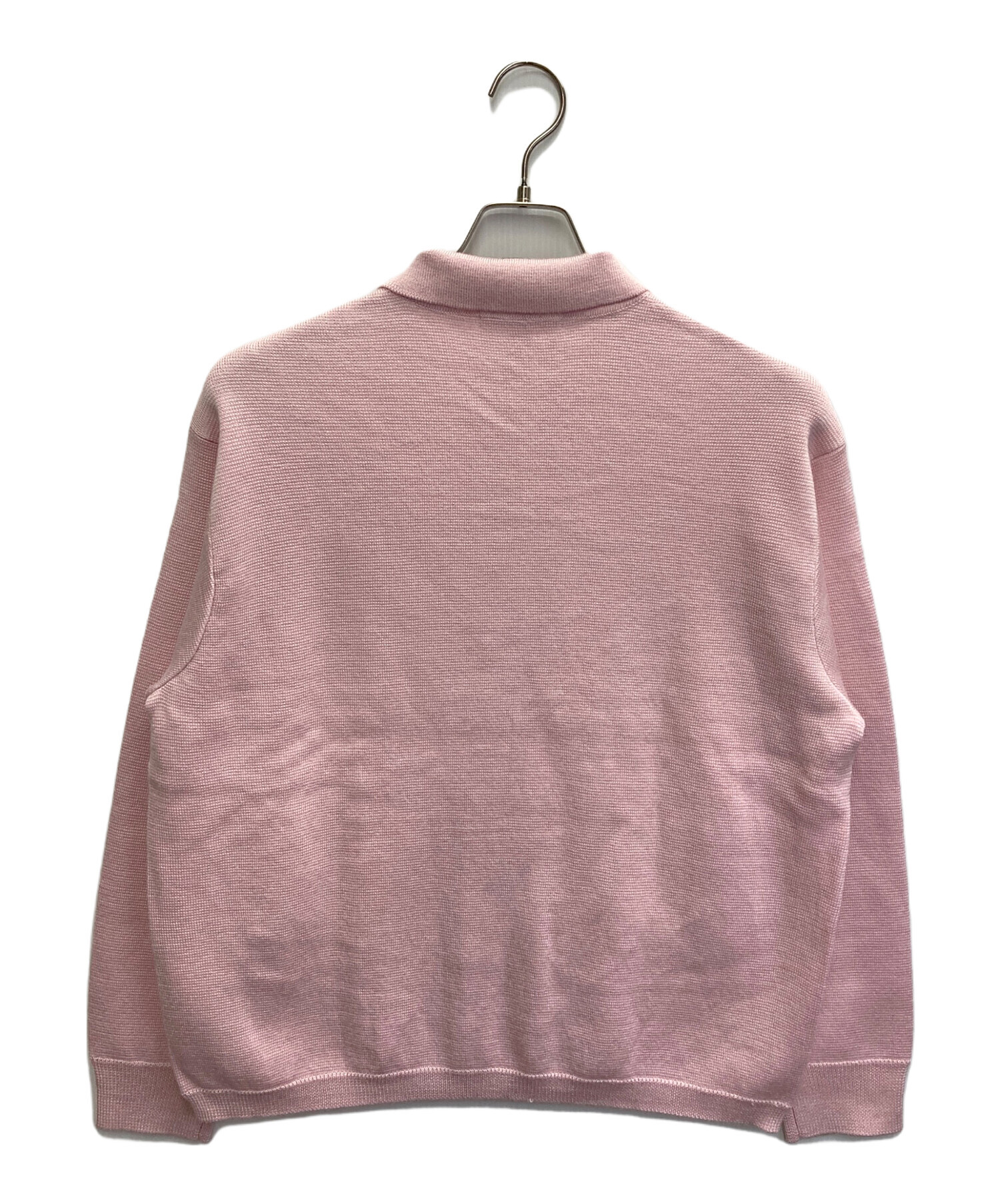 Supreme Herringbone Cardigan ピンク L 最安値！ Supreme Herringbone